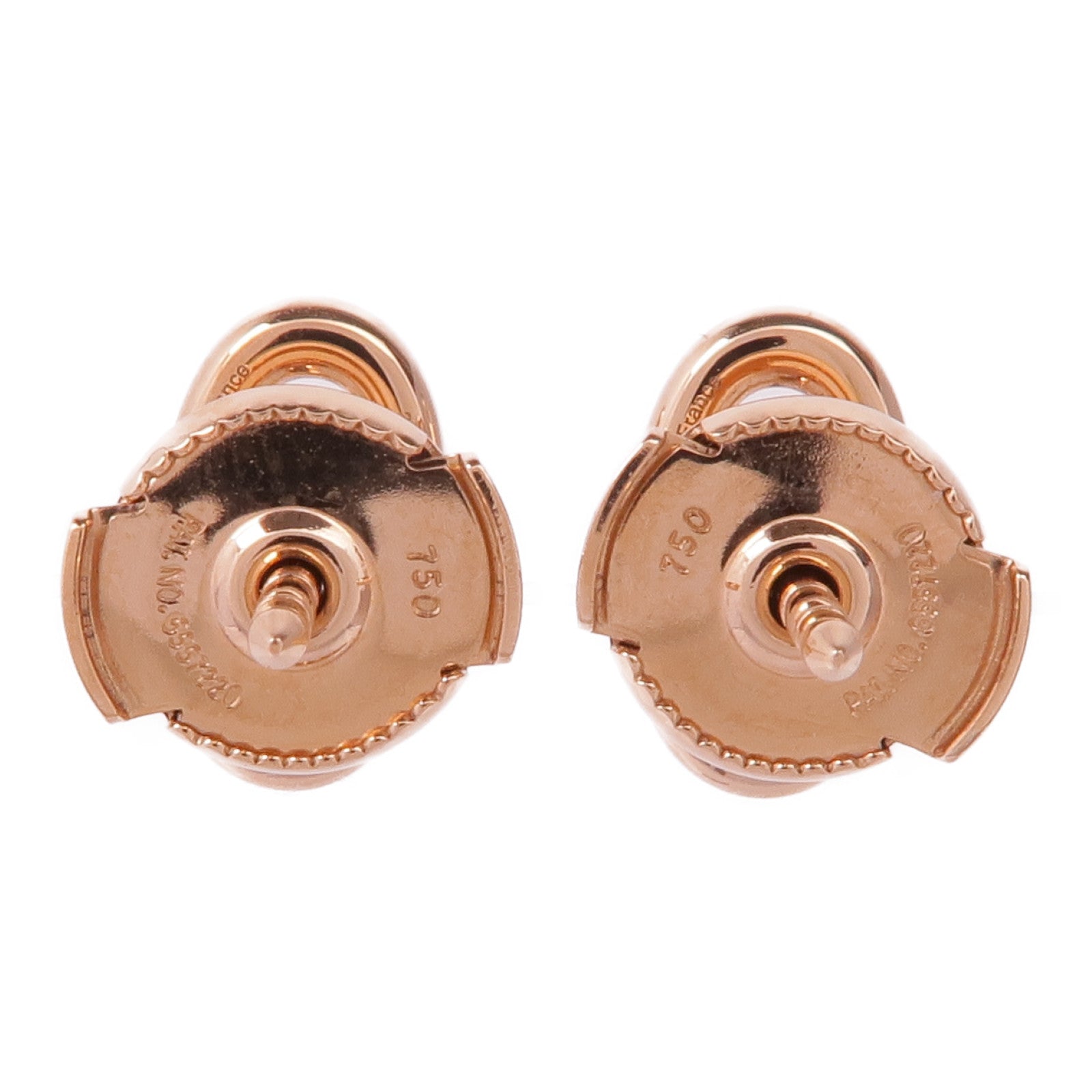 HERMES 18K玫瑰金Farandole Earrings耳環