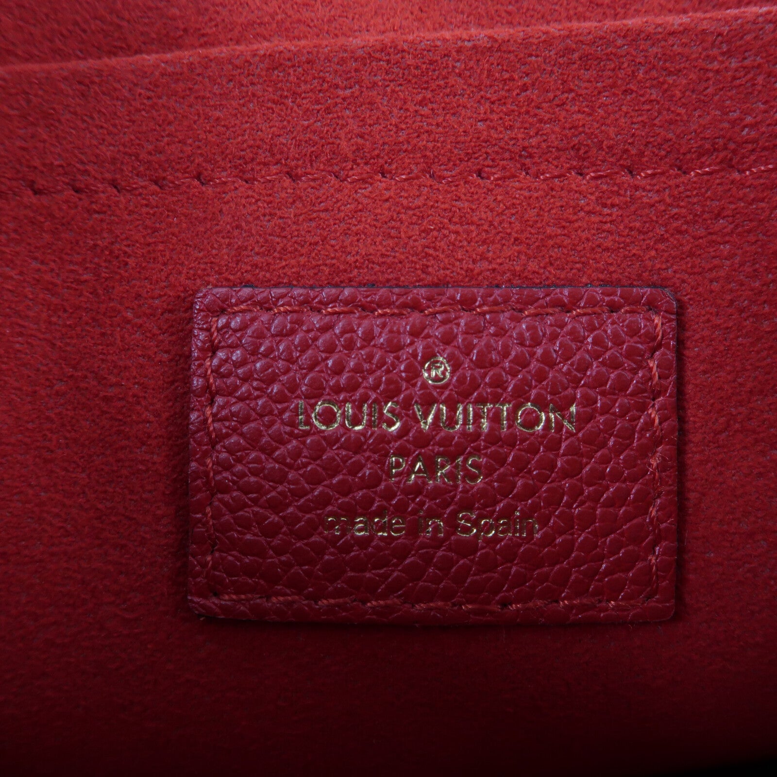 LOUIS VUITTON 牛皮皮革/Monogram Saint Placide肩背袋