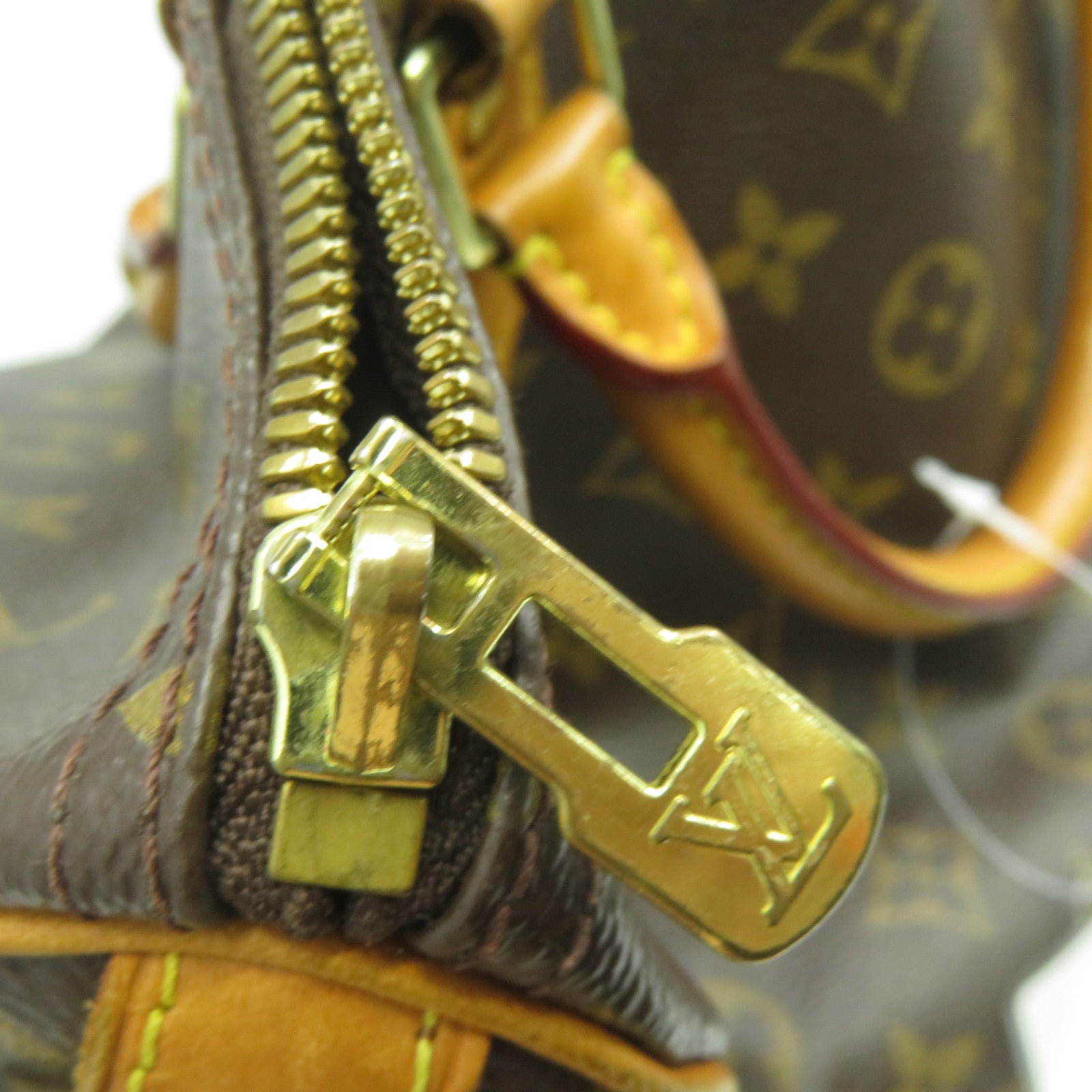 LOUIS VUITTON Monogram Speedy Bandouliere 30金扣手挽肩背兩用袋啡色