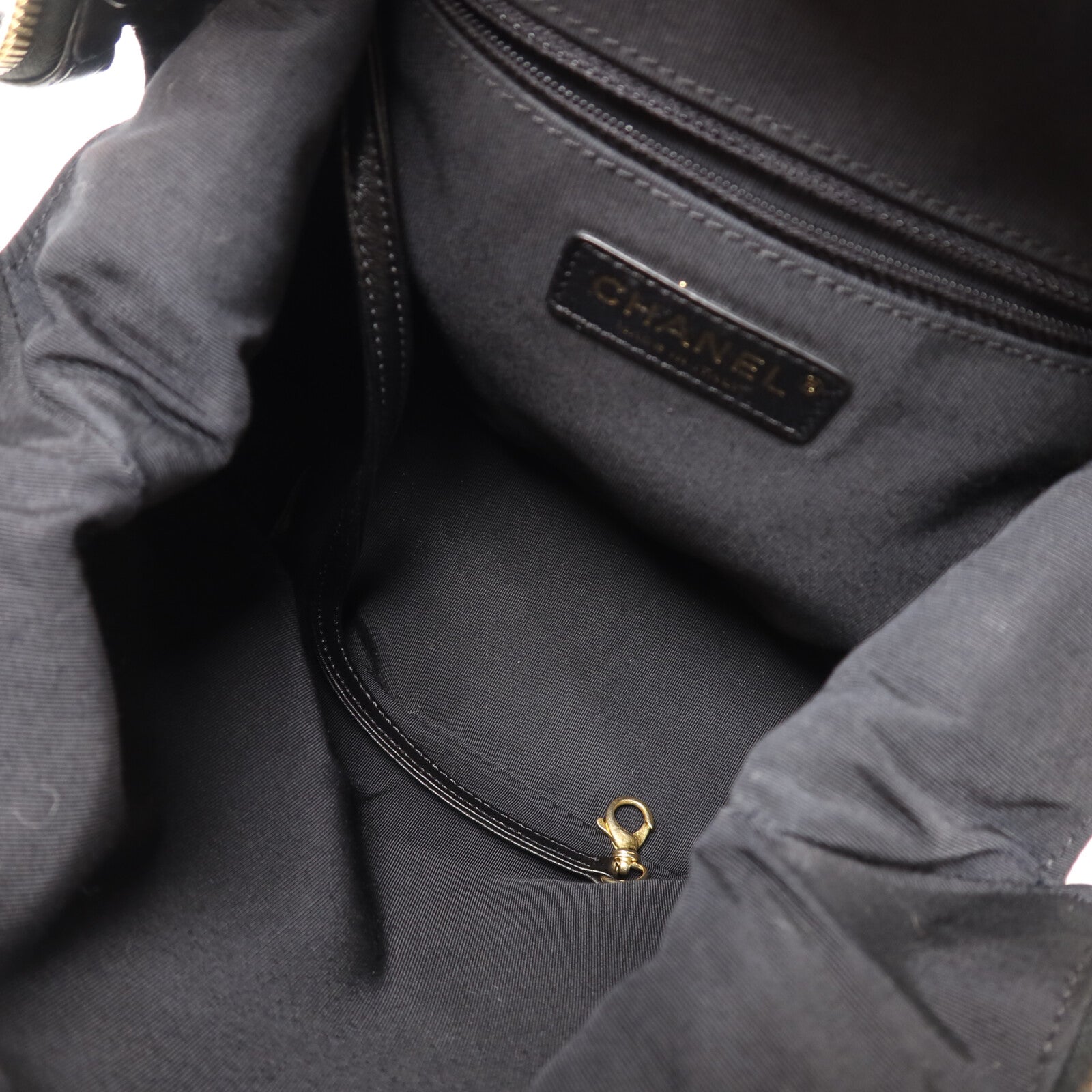 CHANEL 羊皮皮革Shoulder Bag鏈帶背包