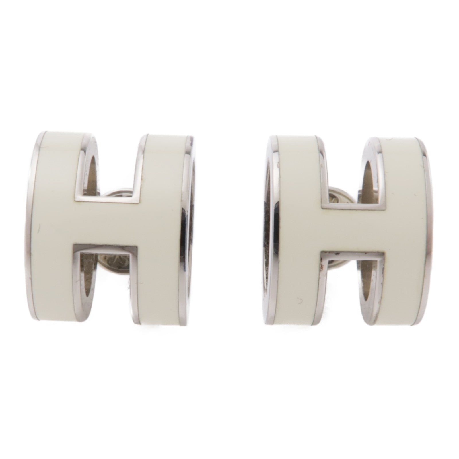 HERMES 金屬Pop H耳環