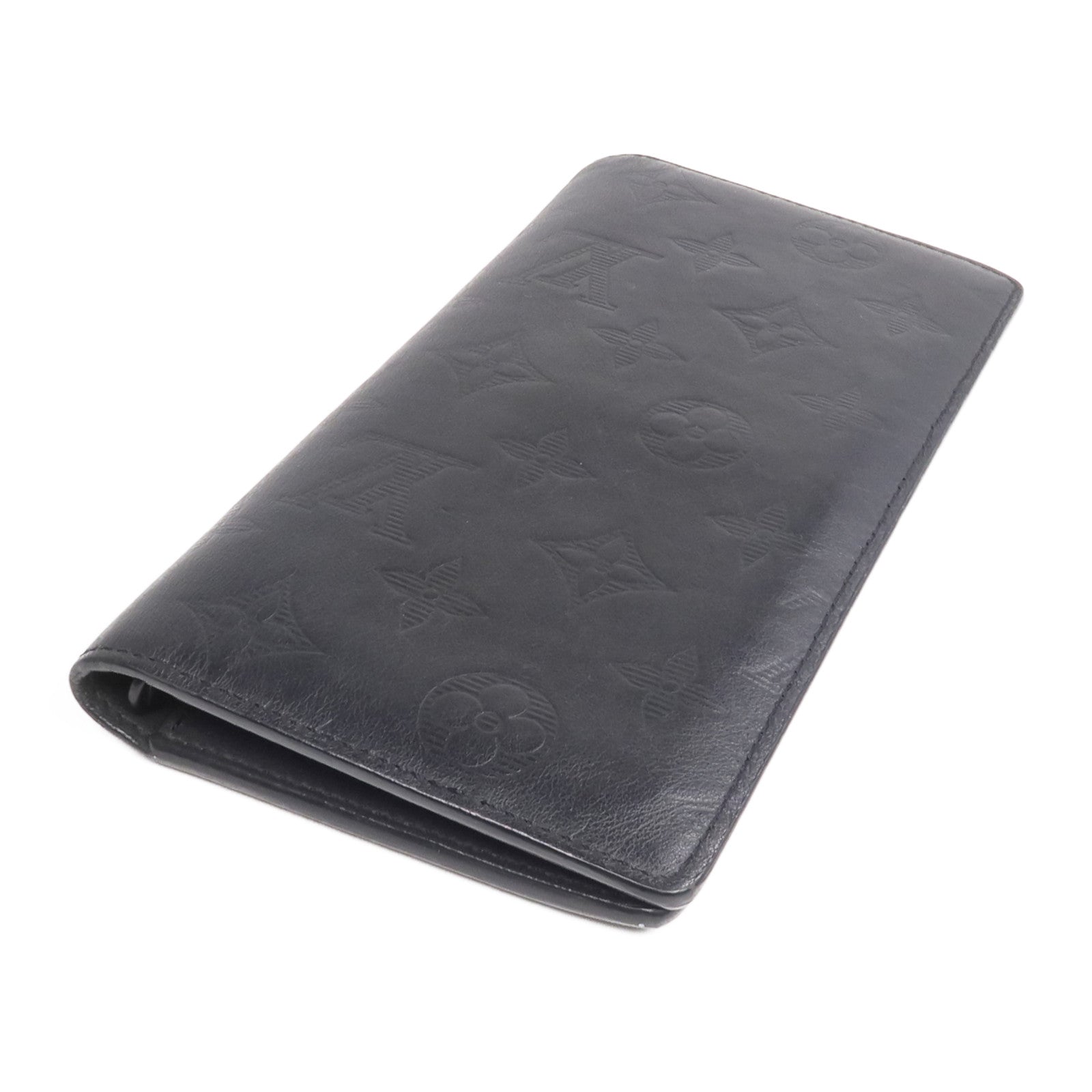 LOUIS VUITTON Monogram Shadow Brazza Wallet長錢包