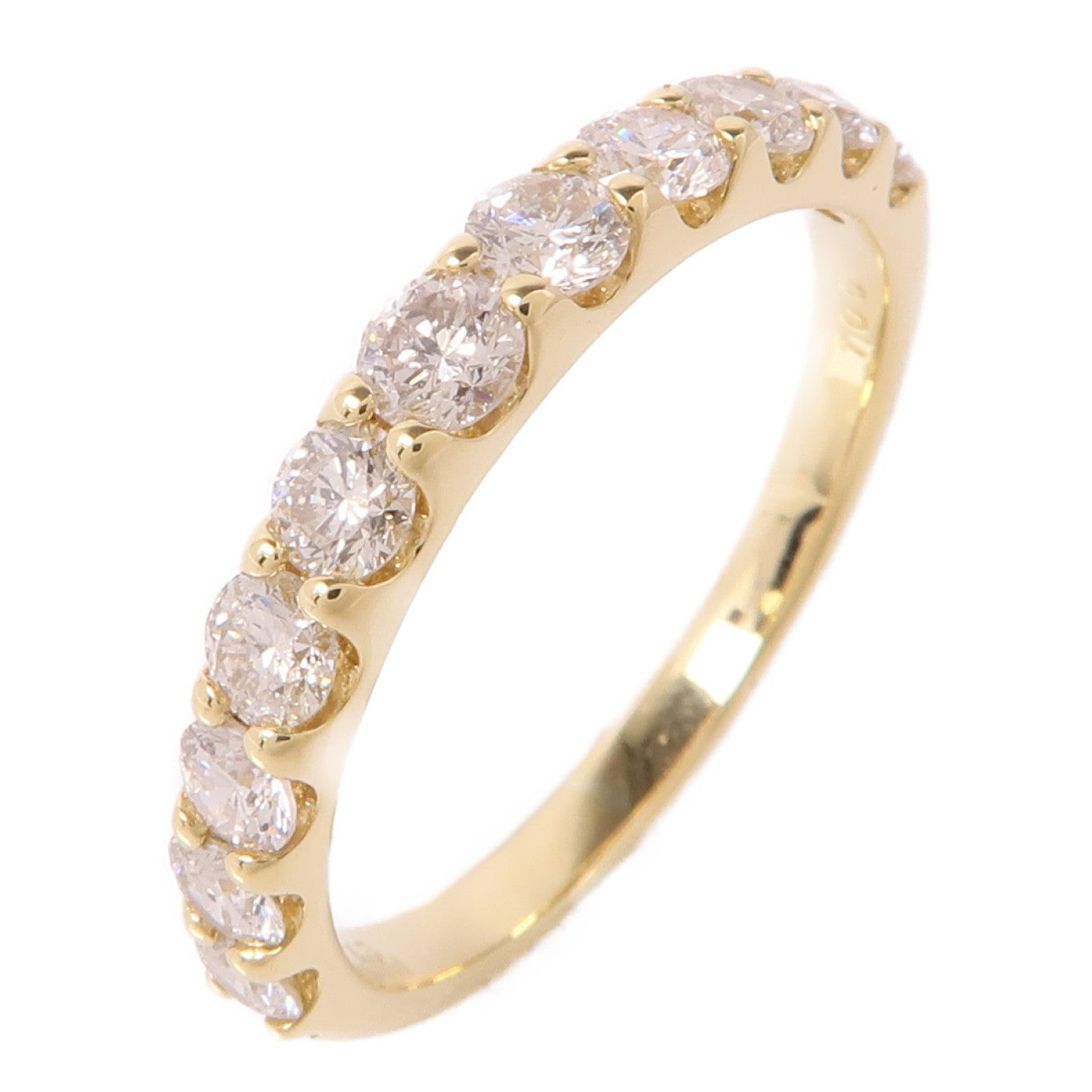 JEWELRY Diamond Ring 18K Yellow Gold US#7.25