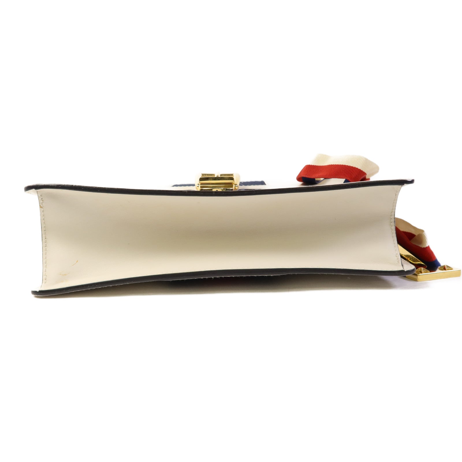 GUCCI 牛皮皮革Sylvie金扣肩背袋