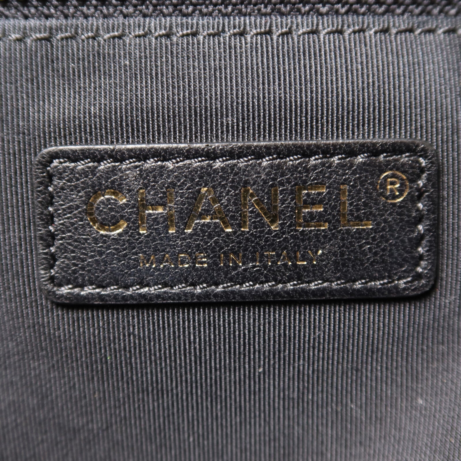 CHANEL 羊皮皮革Shoulder Bag鏈帶背包