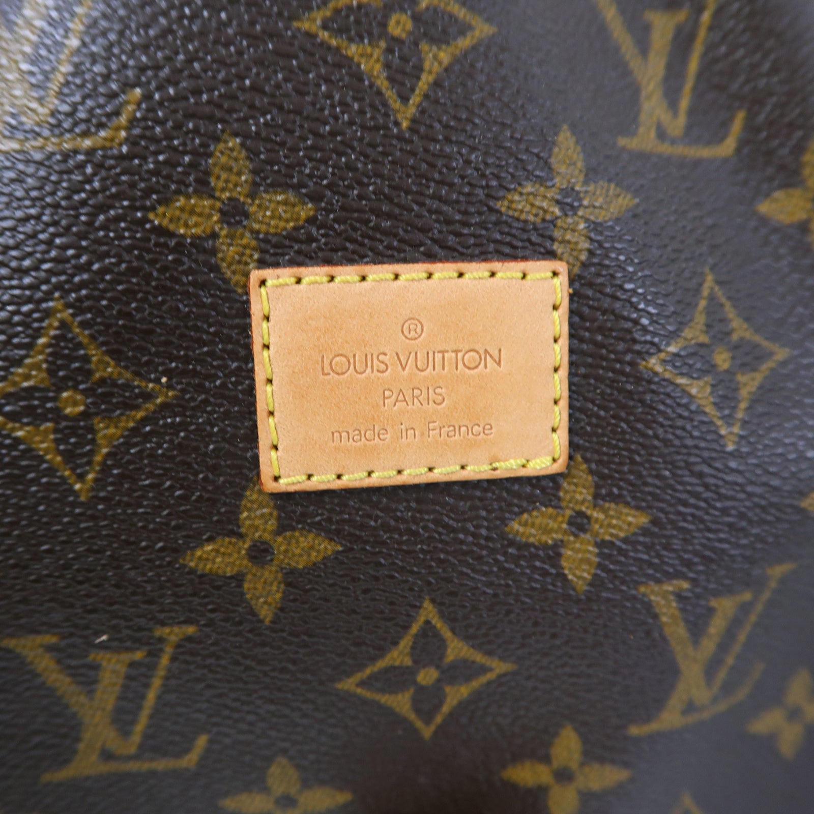 LOUIS VUITTON Monogram Saumur 30金扣肩背袋啡色