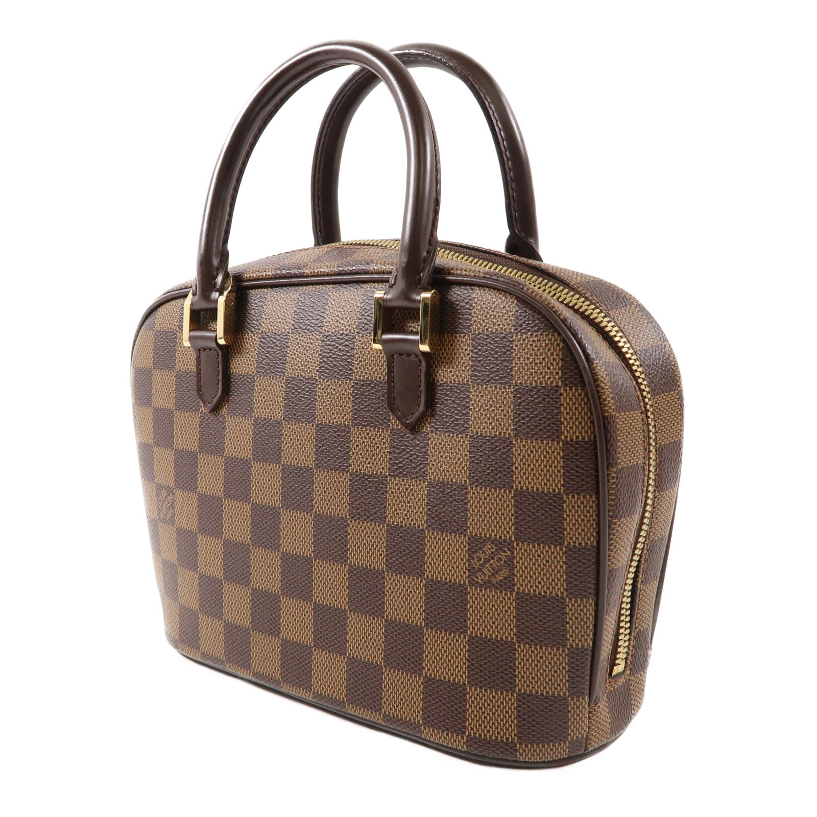 LOUIS VUITTON 【激減優惠】Damier Sarria Mini金扣手挽袋啡色