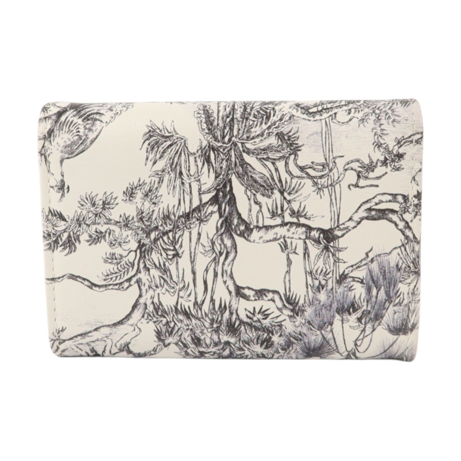 Dior 牛皮皮革Caro XS Wallet金扣錢包