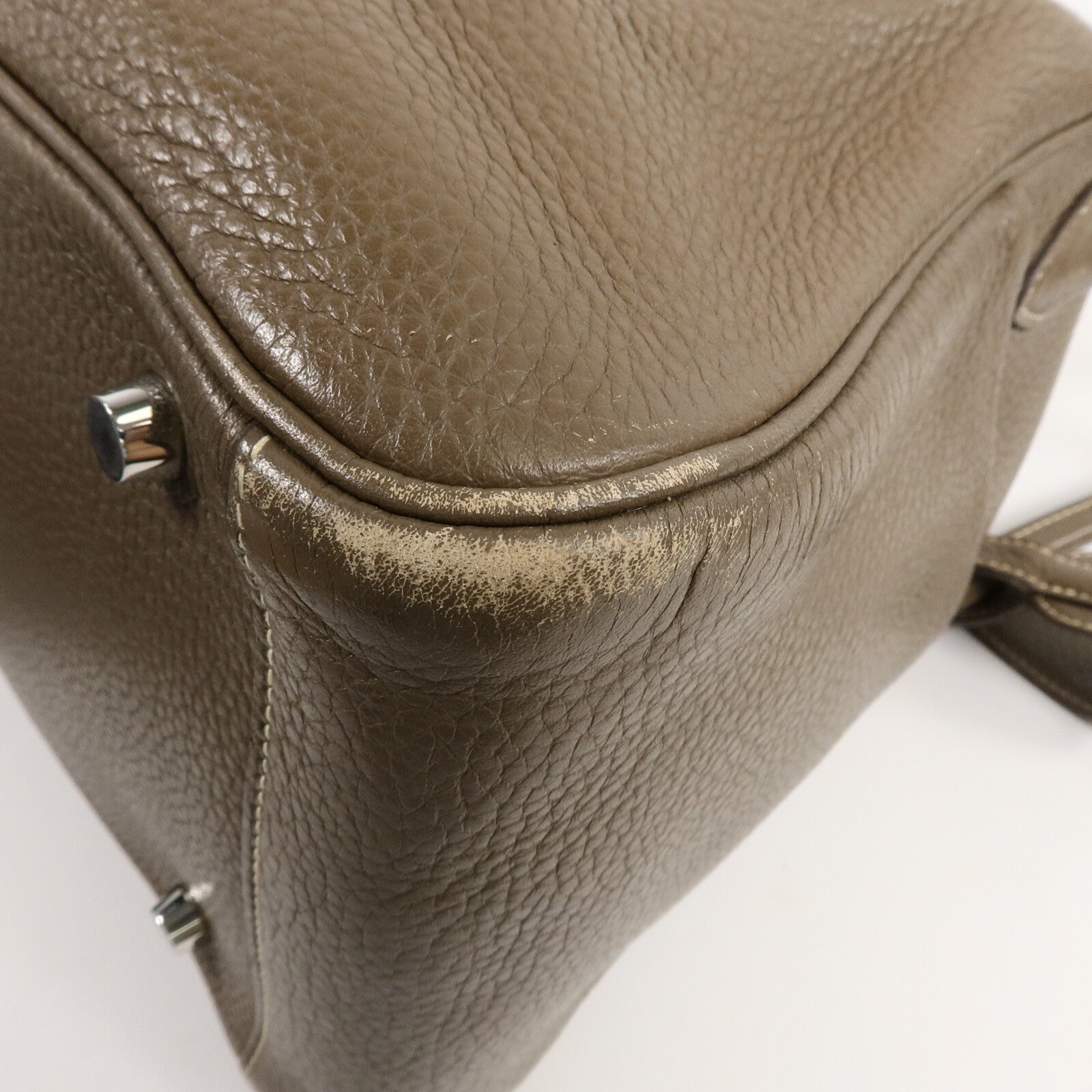 HERMES Clemence皮革Lindy 30手挽肩背兩用袋