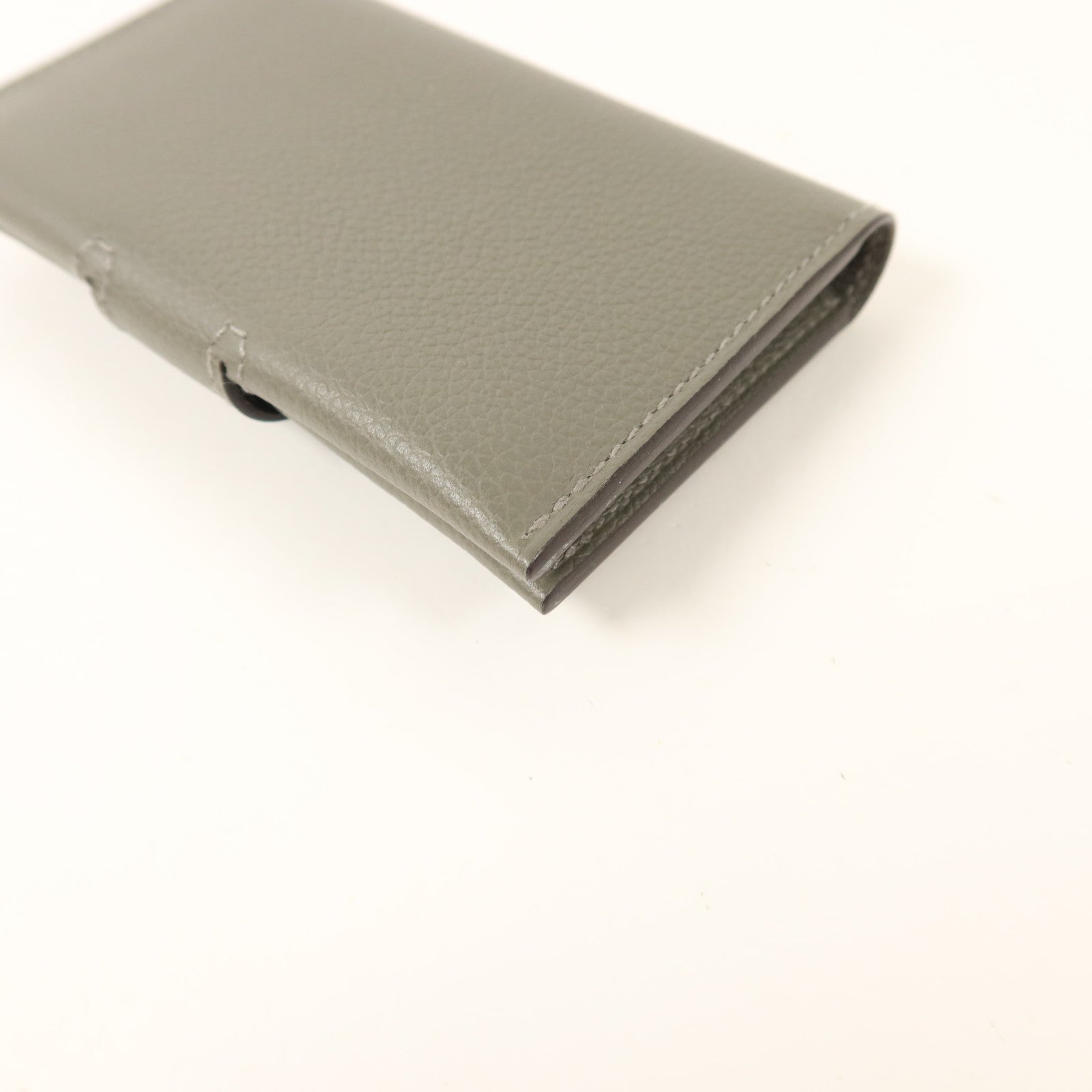 HERMES Evercolor皮革R.M.S Card Holder卡片套Gris Meyer