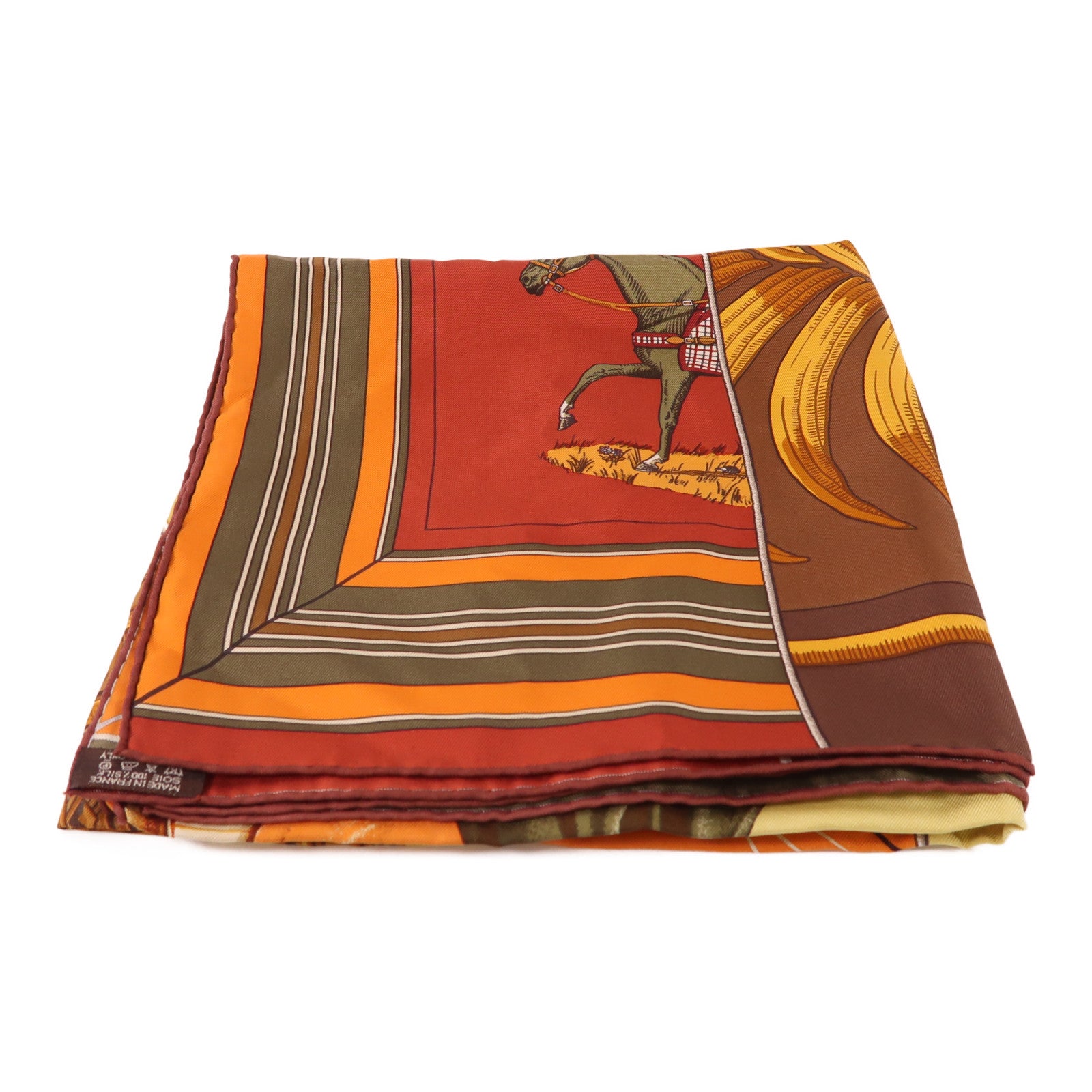 HERMES 絲質Scarf 90X90絲巾