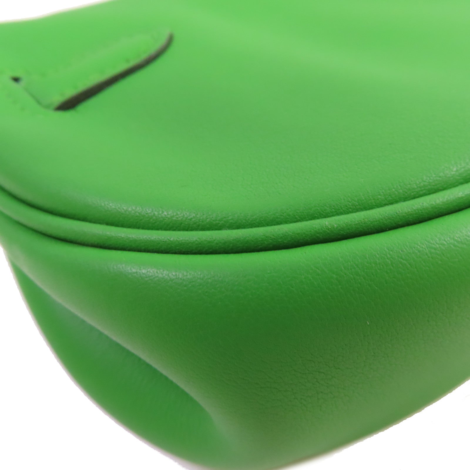 HERMES 【激減優惠】Swift皮革Kelly Moove Shoulder Bag金扣肩背袋A8 Vert Yucca絲蘭綠色