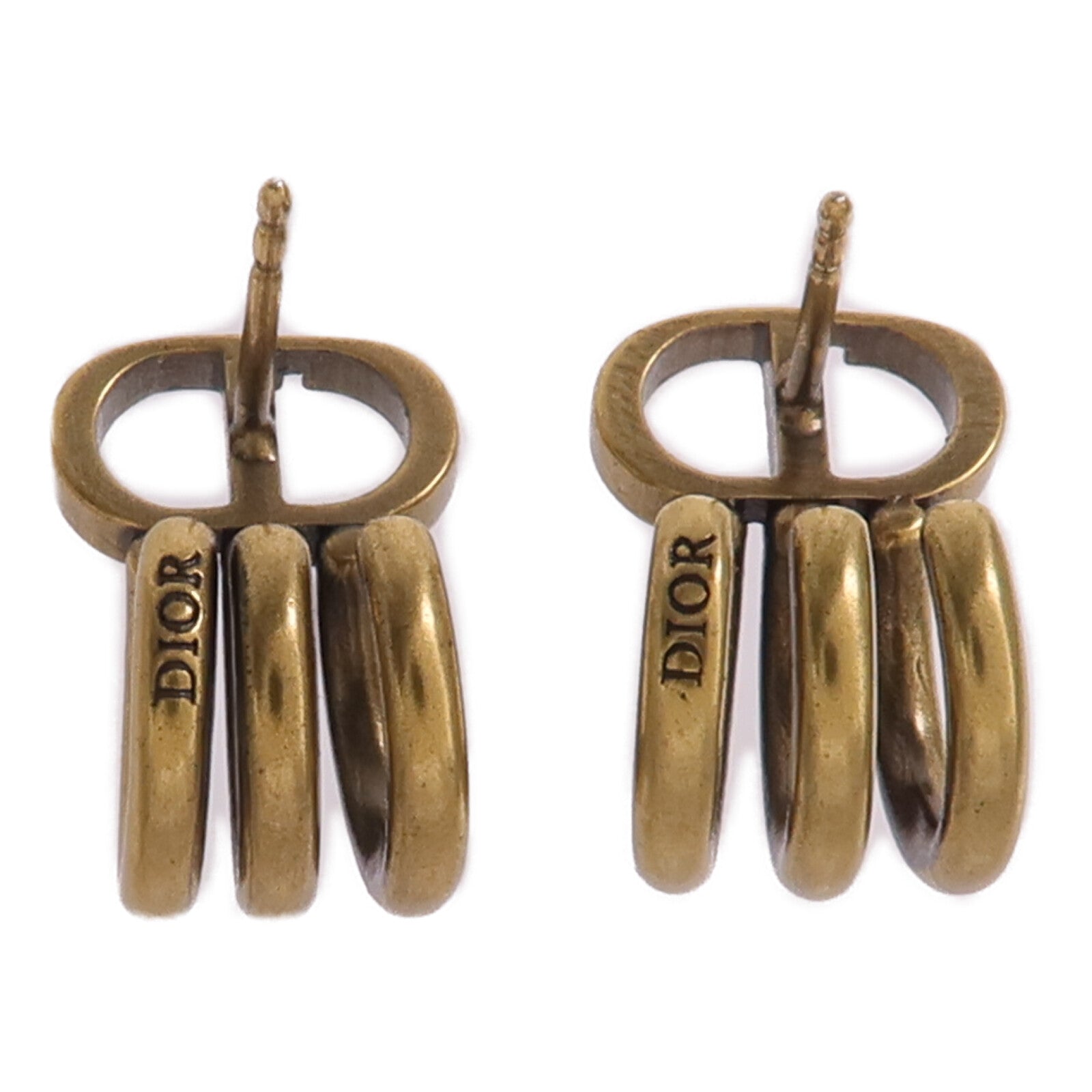 Dior 【激減優惠】金屬Earrings金扣耳環