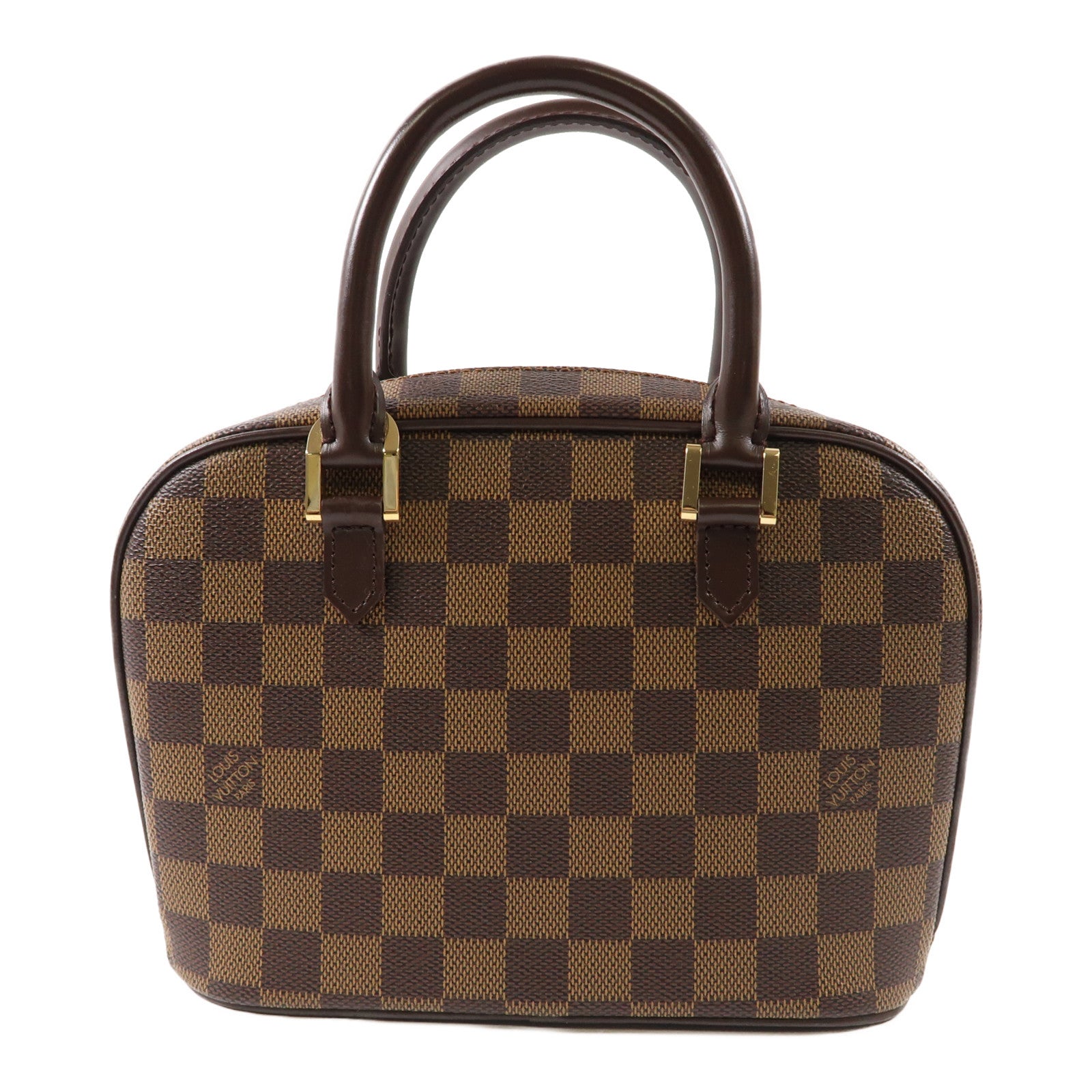 LOUIS VUITTON 【激減優惠】Damier Sarria Mini金扣手挽袋啡色