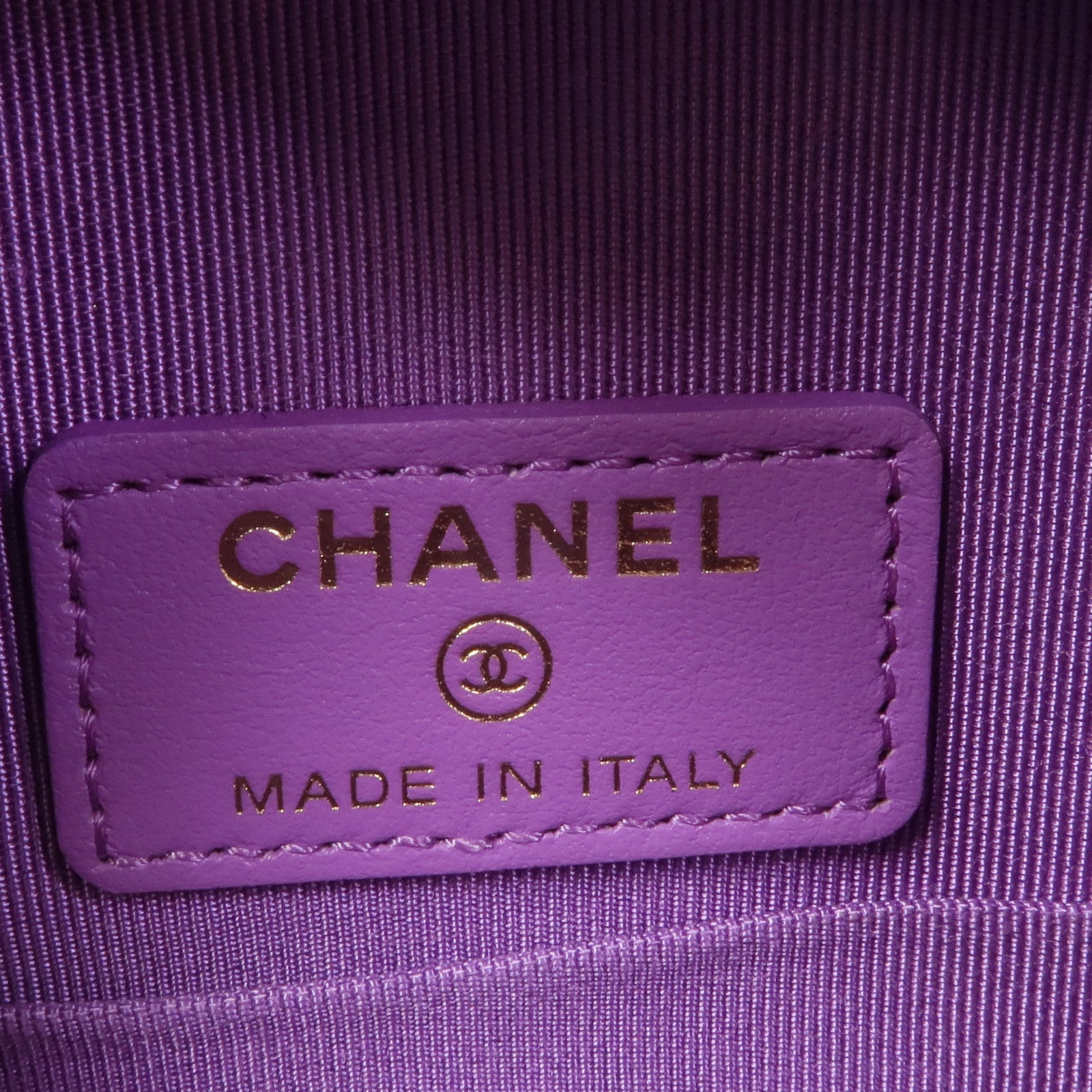 CHANEL 漆皮皮革Chain Shoulder Bag金扣鏈帶肩背袋