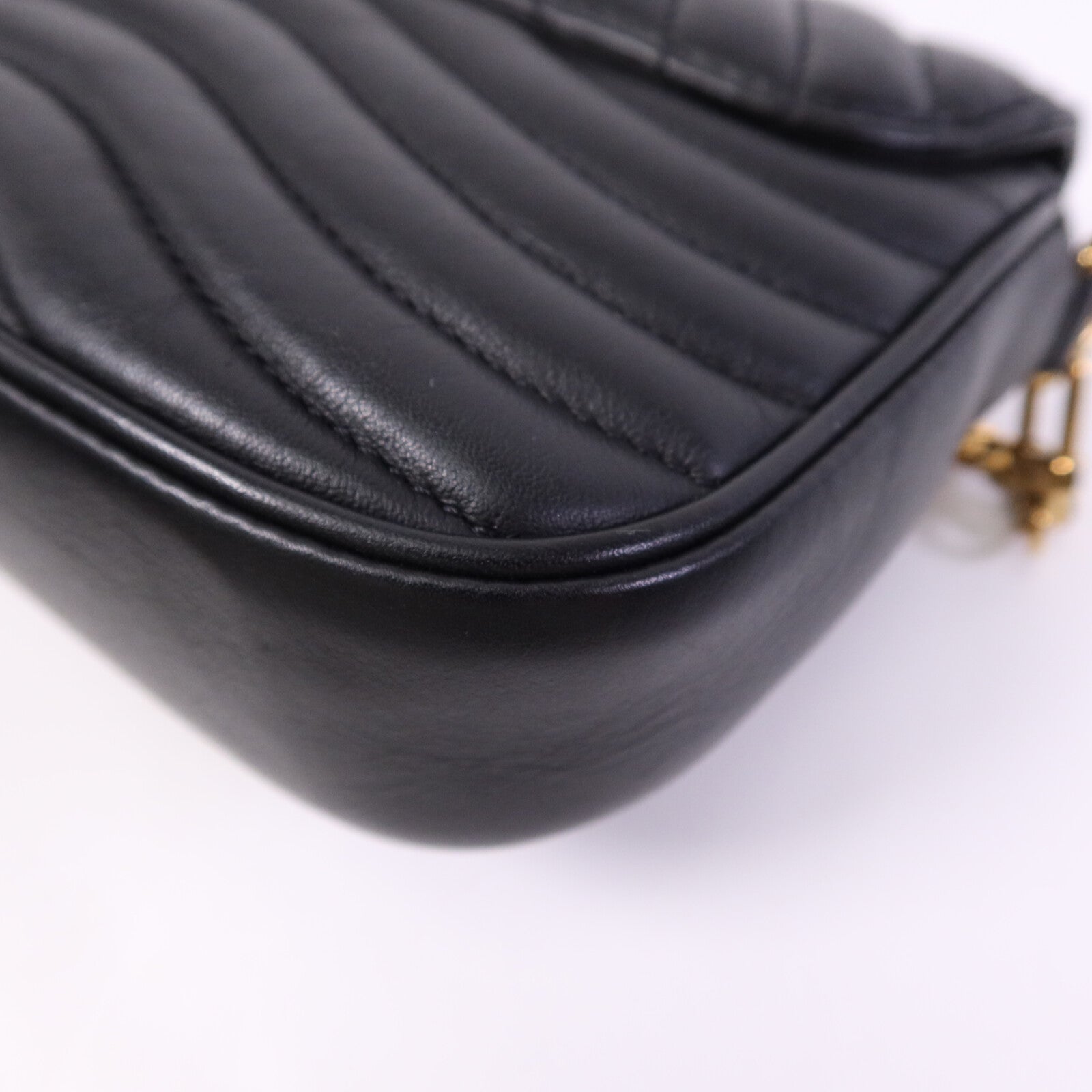 LOUIS VUITTON 牛皮皮革New Wave金扣手挽肩背兩用袋