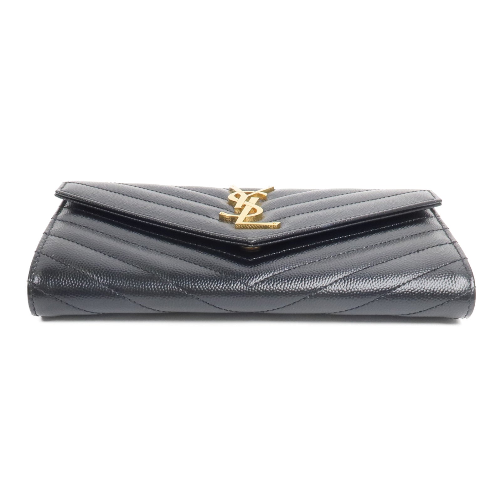 SAINT LAURENT 牛皮皮革Long Wallet長錢包