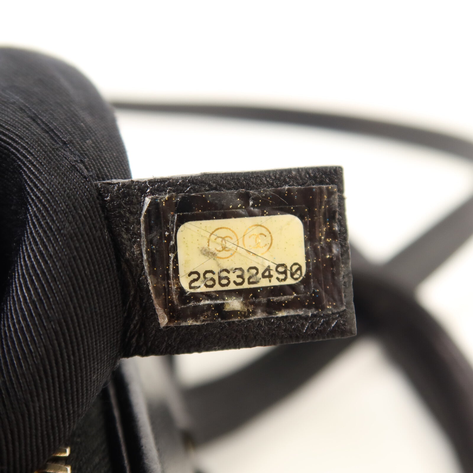 CHANEL 羊皮皮革Shoulder Bag鏈帶背包