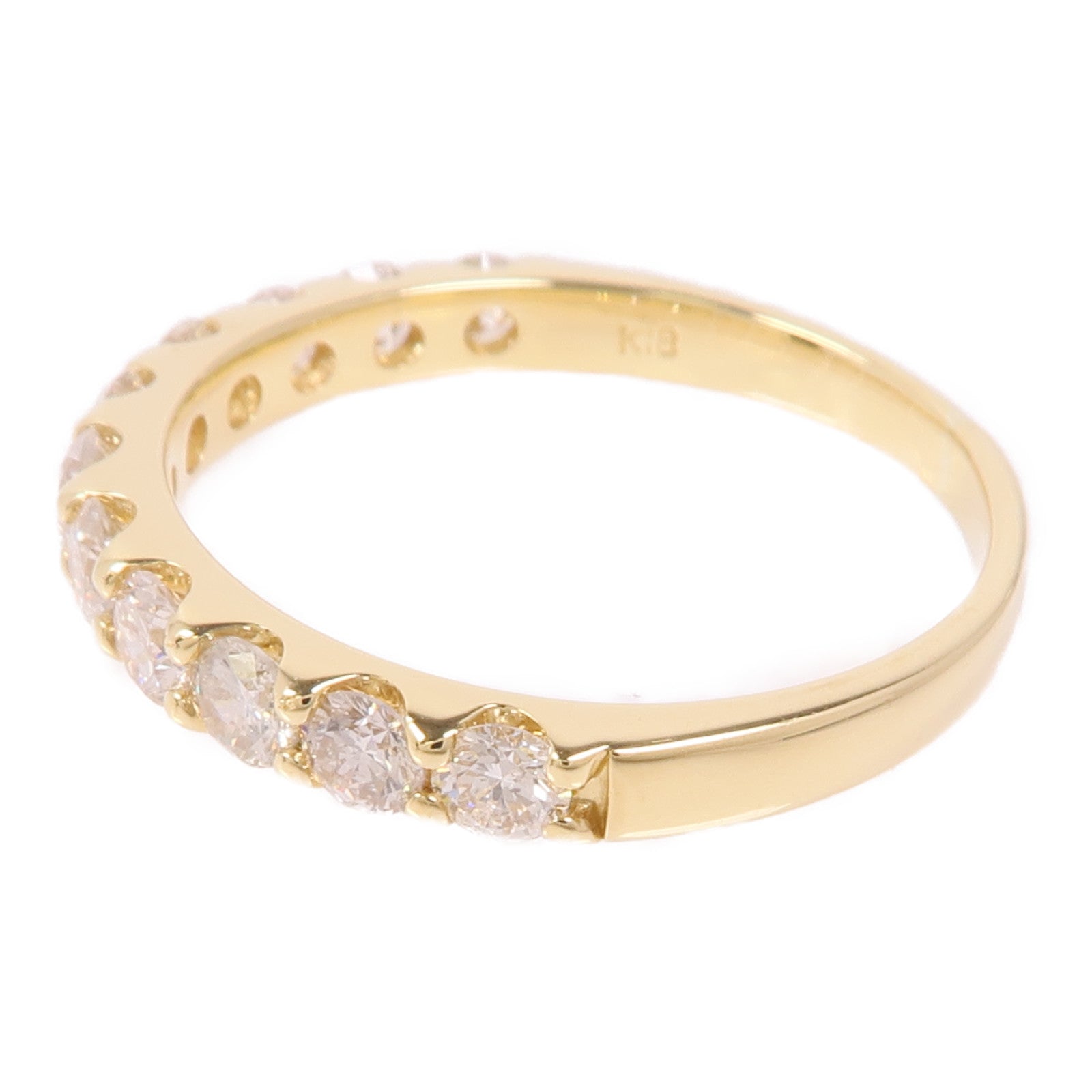 JEWELRY Diamond Ring 18K Yellow Gold US#7.25