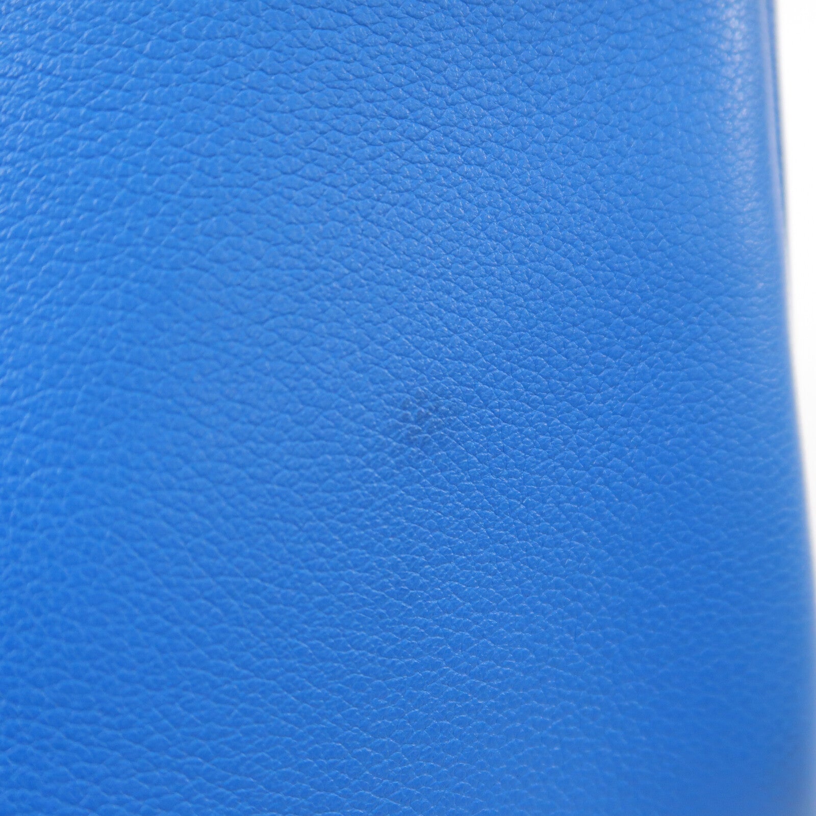 HERMES Evercolor皮革Lindy 30手挽肩背兩用袋Bleu France