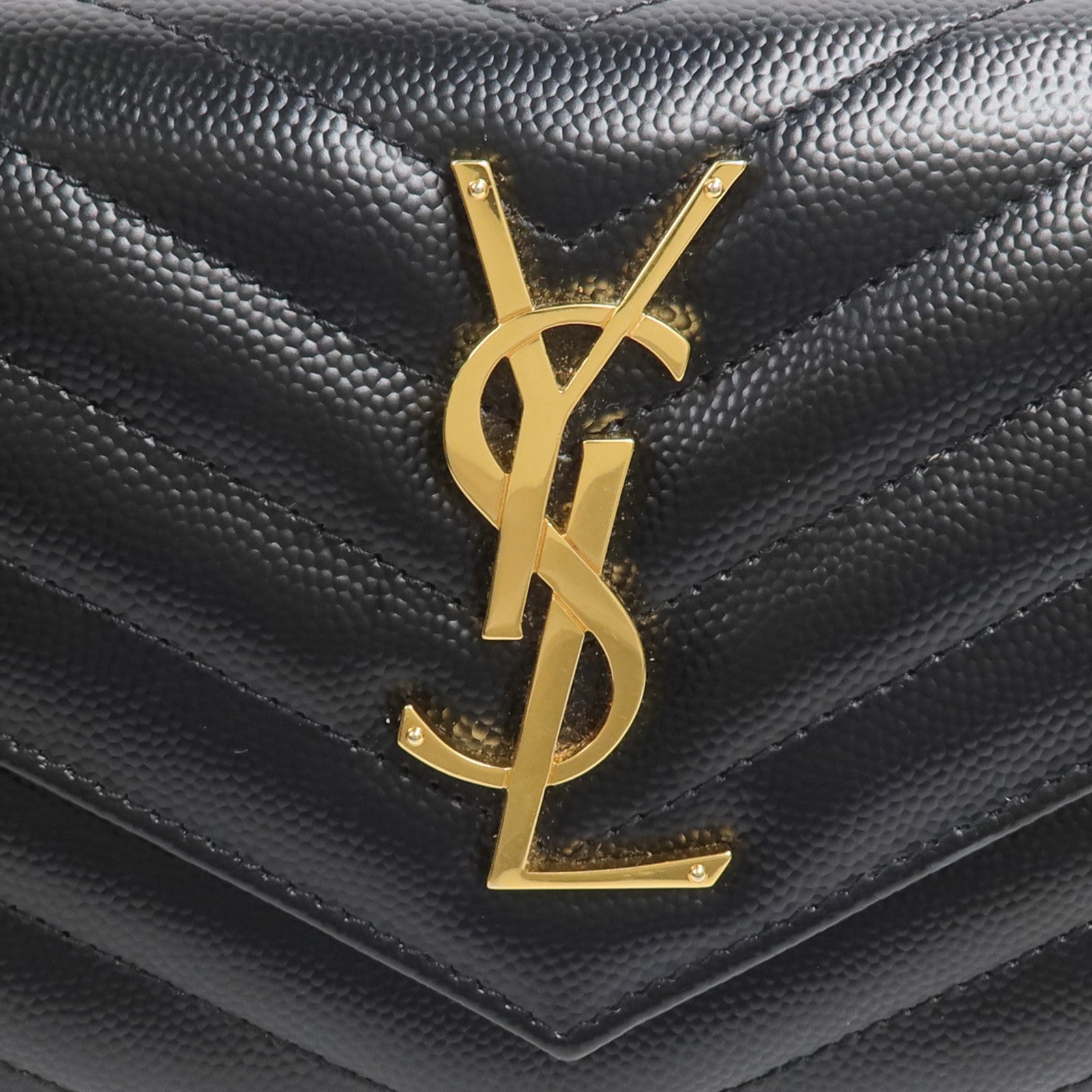 SAINT LAURENT 牛皮皮革Long Wallet長錢包