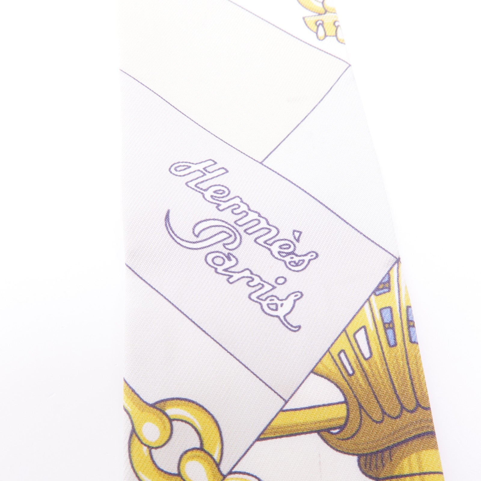 HERMES 絲質Twilly絲巾
