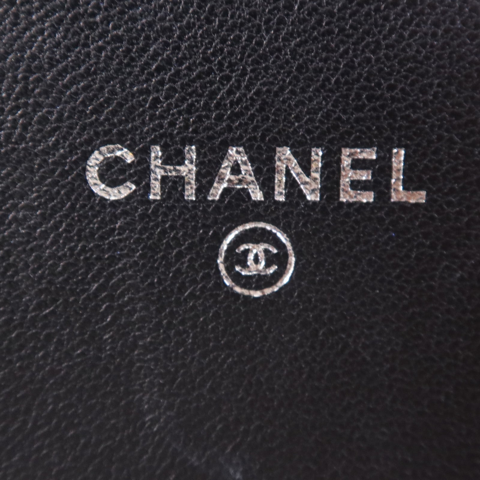 CHANEL 羊皮皮革Chain Shoulder Bag銀扣鏈帶肩背袋