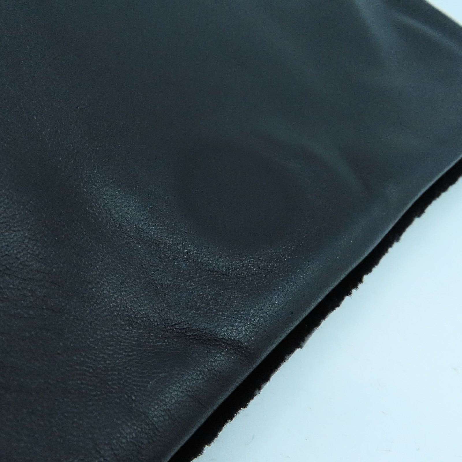 BOTTEGA VENETA 织纹皮革Shoulder Bag肩背袋黑色