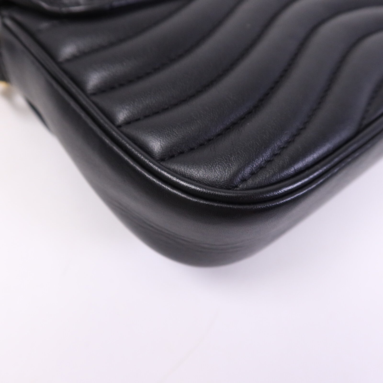 LOUIS VUITTON 牛皮皮革New Wave金扣手挽肩背兩用袋