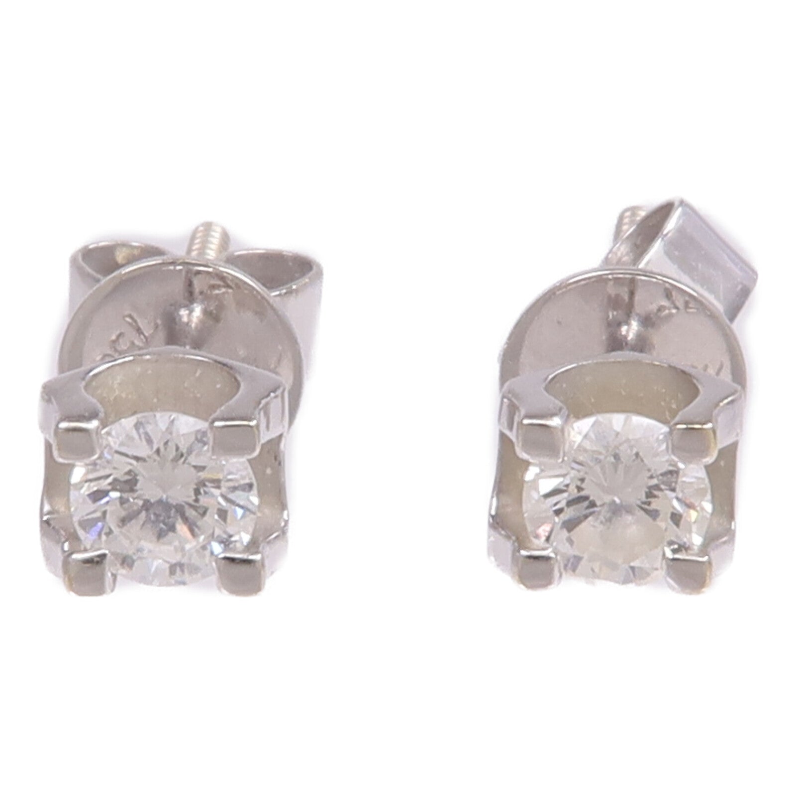 JEWELRY 18K白金Diamond Earrings鑽石耳環