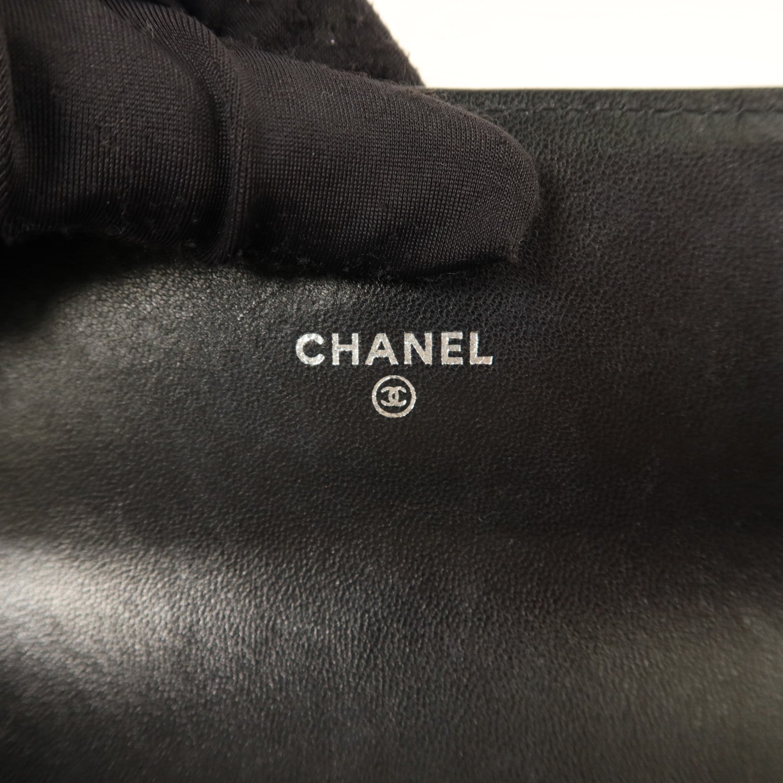 CHANEL 漆皮皮革Long Wallet銀扣長錢包