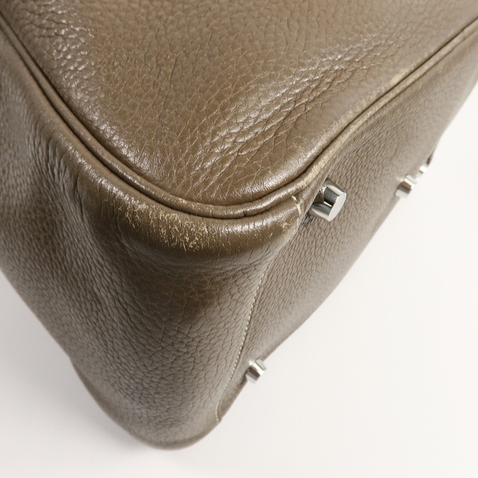 HERMES Clemence皮革Lindy 30手挽肩背兩用袋