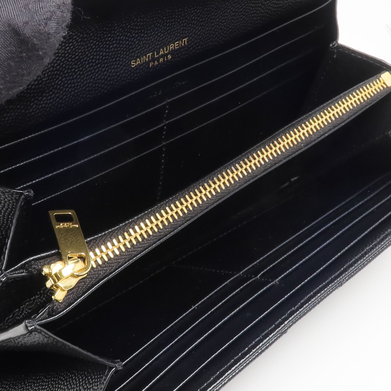 SAINT LAURENT 牛皮皮革Long Wallet長錢包