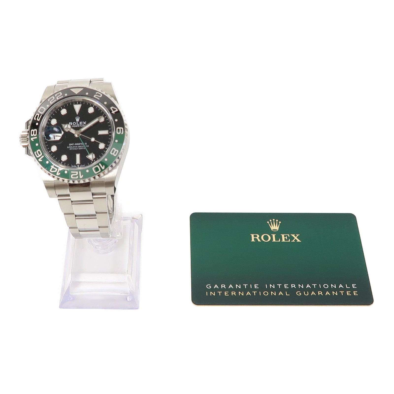 ROLEX GMT MasterⅡ不鏽鋼手錶自動機芯黑色