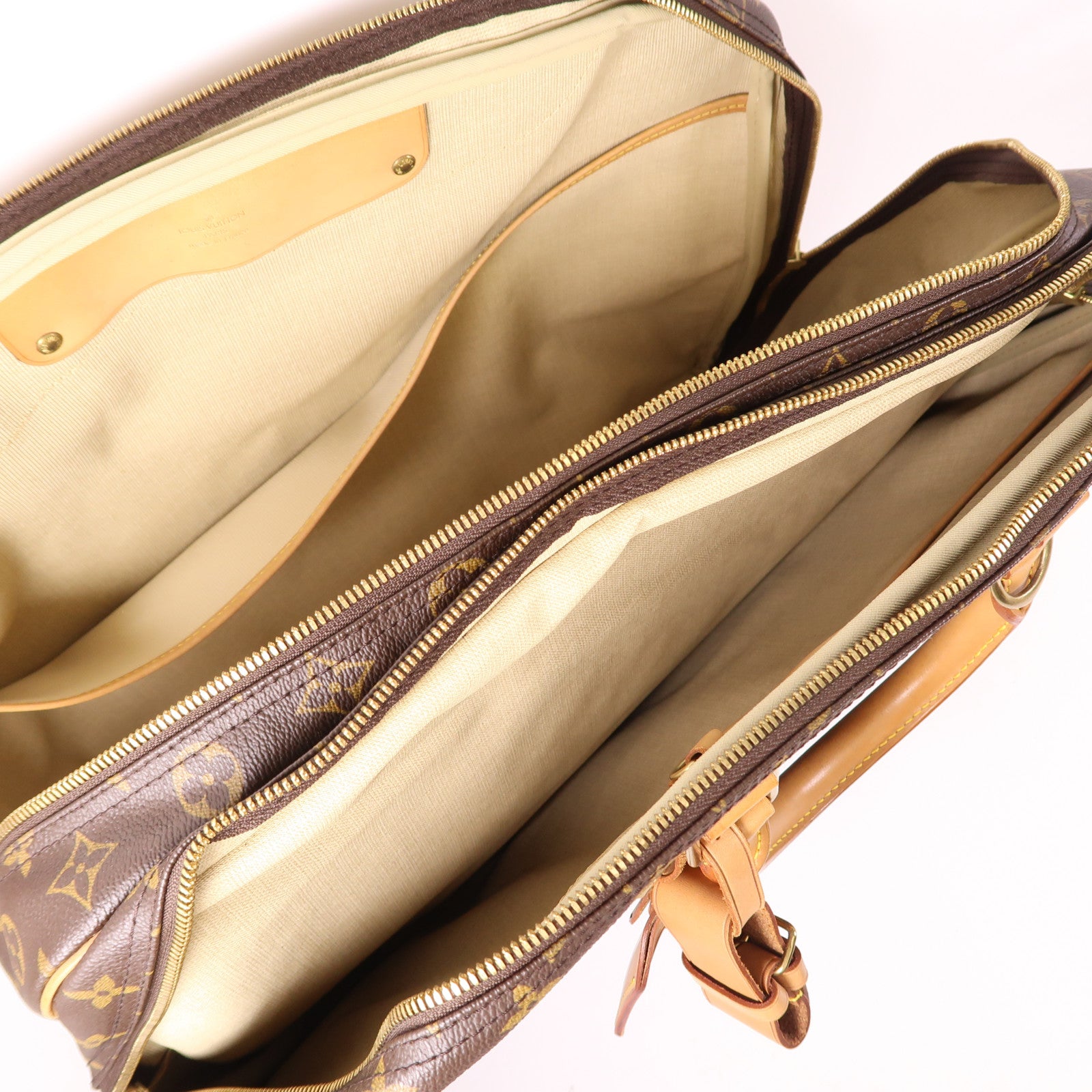 LOUIS VUITTON Monogram Travel Bag金扣行李袋