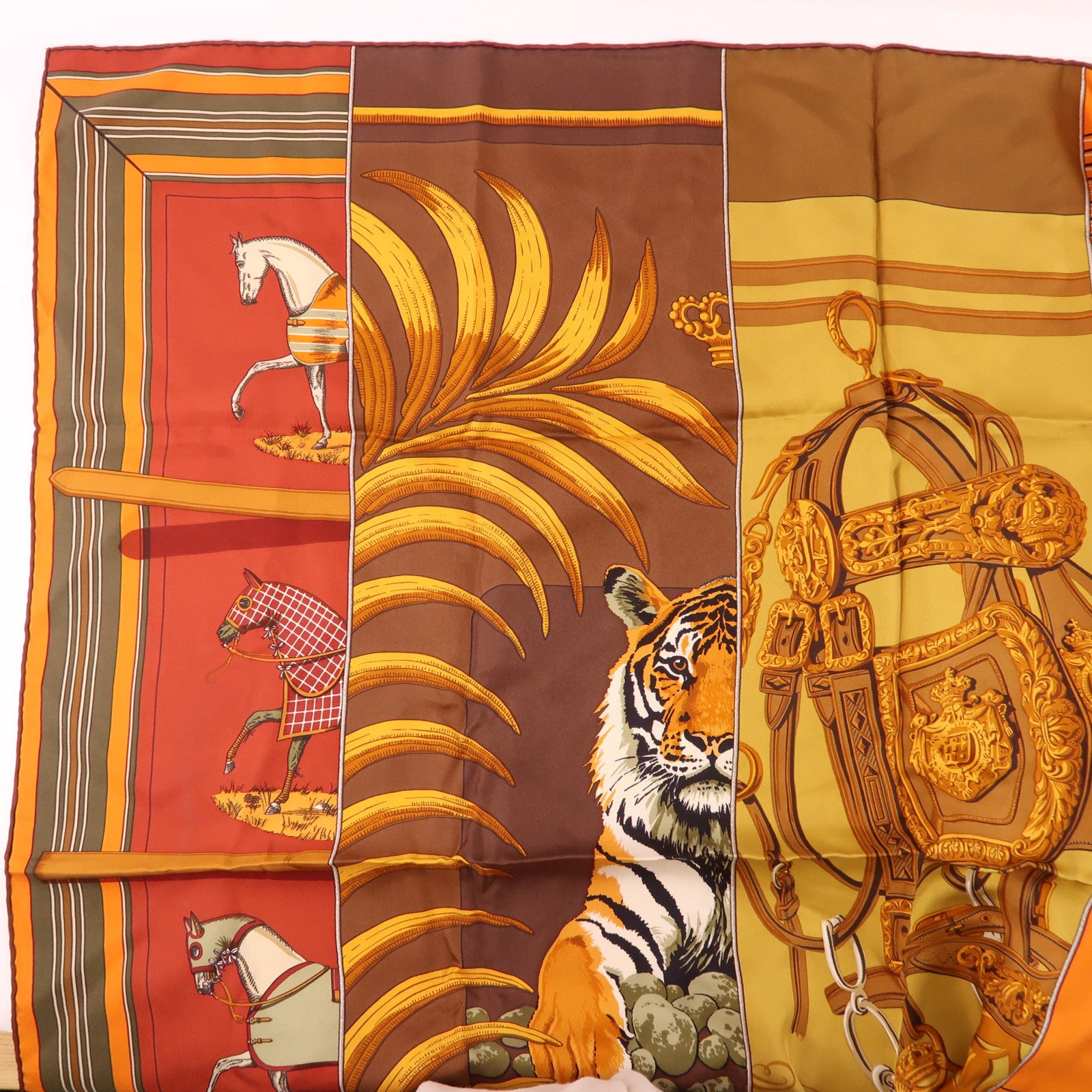 HERMES 絲質Scarf 90X90絲巾