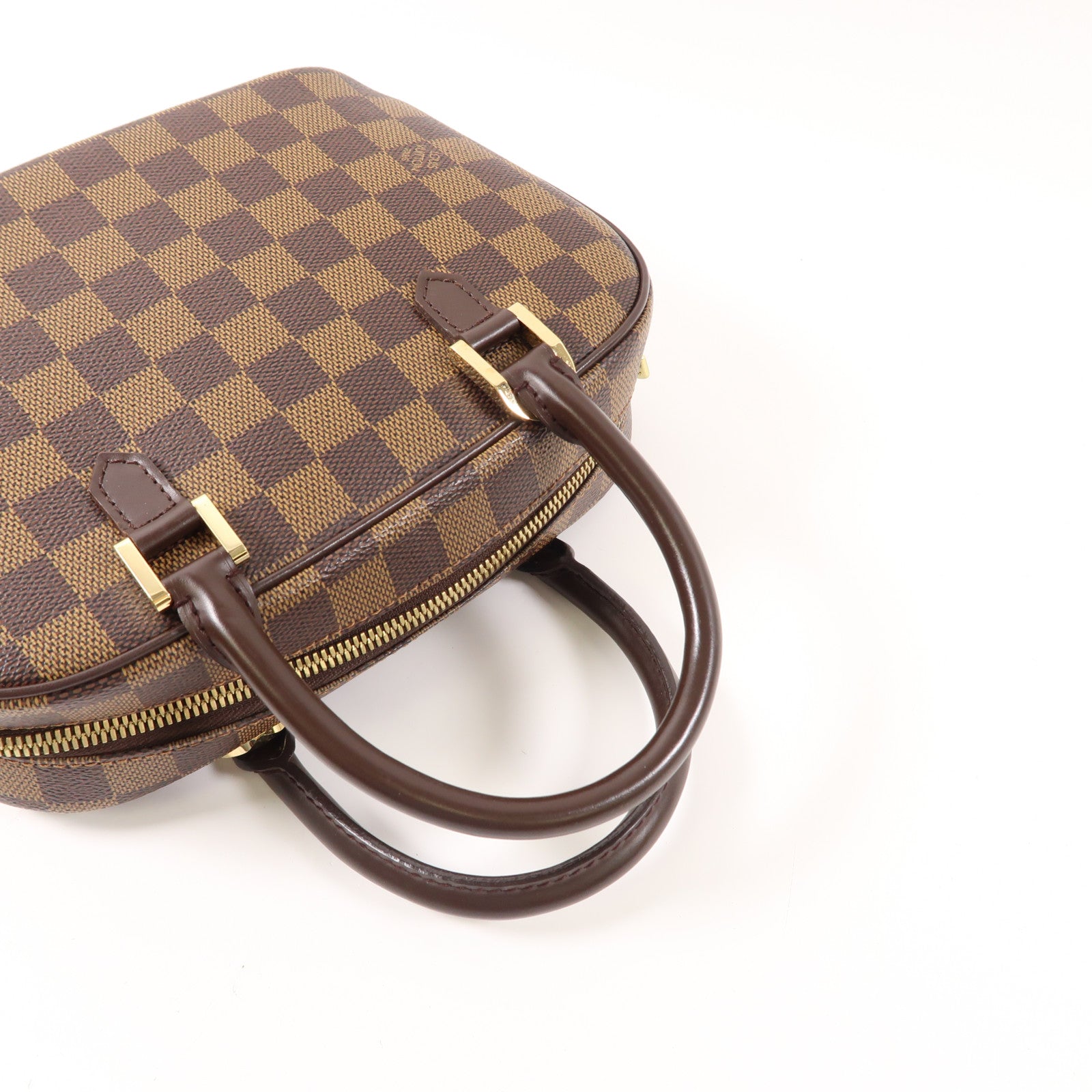 LOUIS VUITTON 【激減優惠】Damier Sarria Mini金扣手挽袋啡色