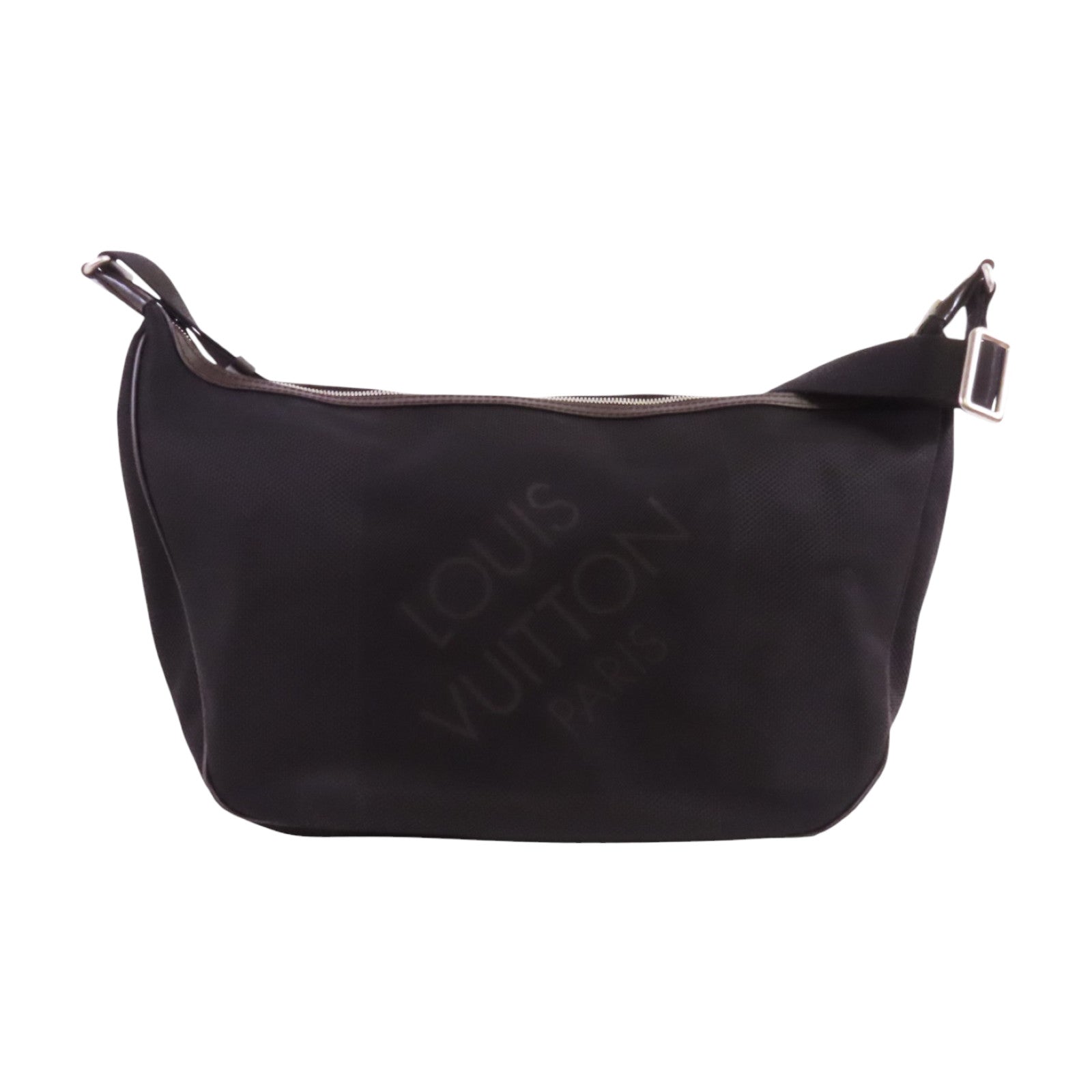 LOUIS VUITTON Damier Geant Explorateur銀扣肩肩背袋