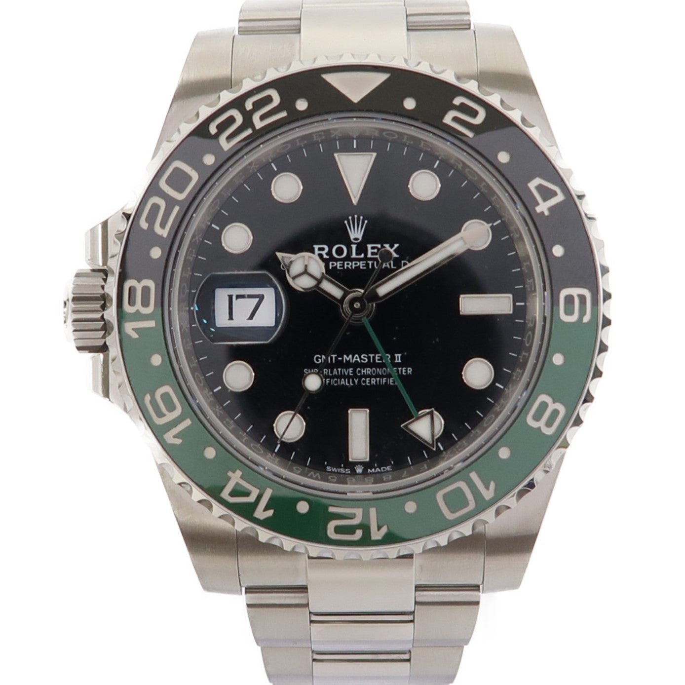 ROLEX GMT MasterⅡ不鏽鋼手錶自動機芯黑色