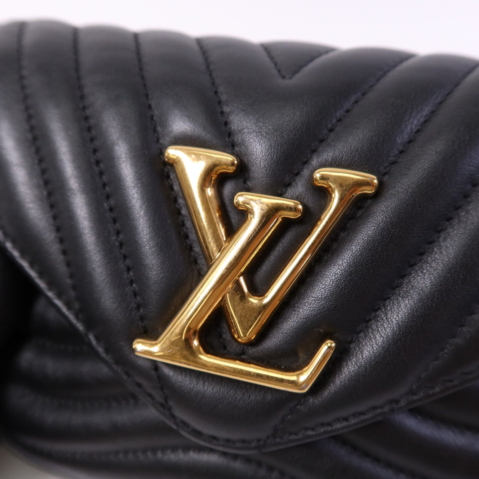 LOUIS VUITTON 牛皮皮革New Wave金扣手挽肩背兩用袋