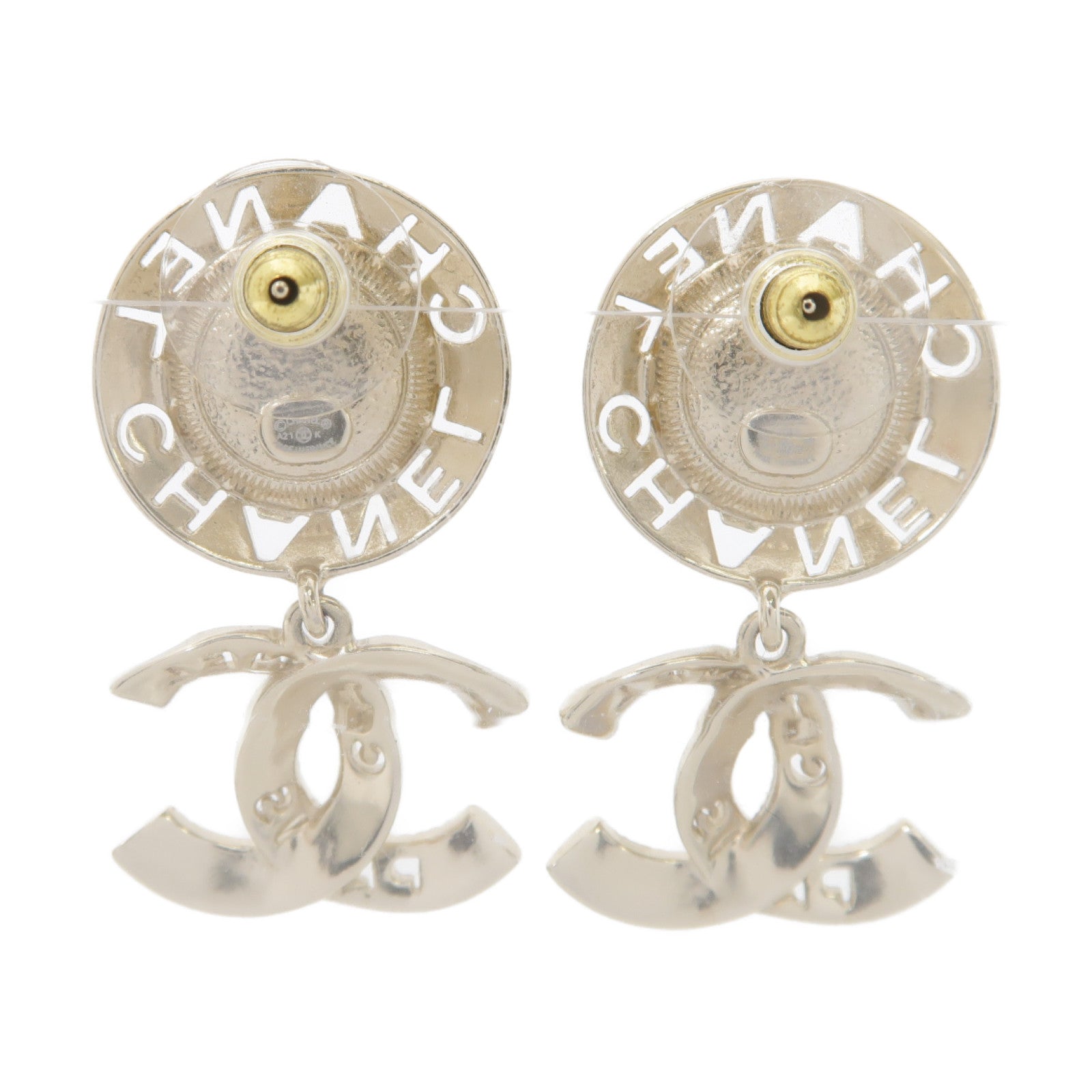 CHANEL 金屬Earring耳環金色/彩色