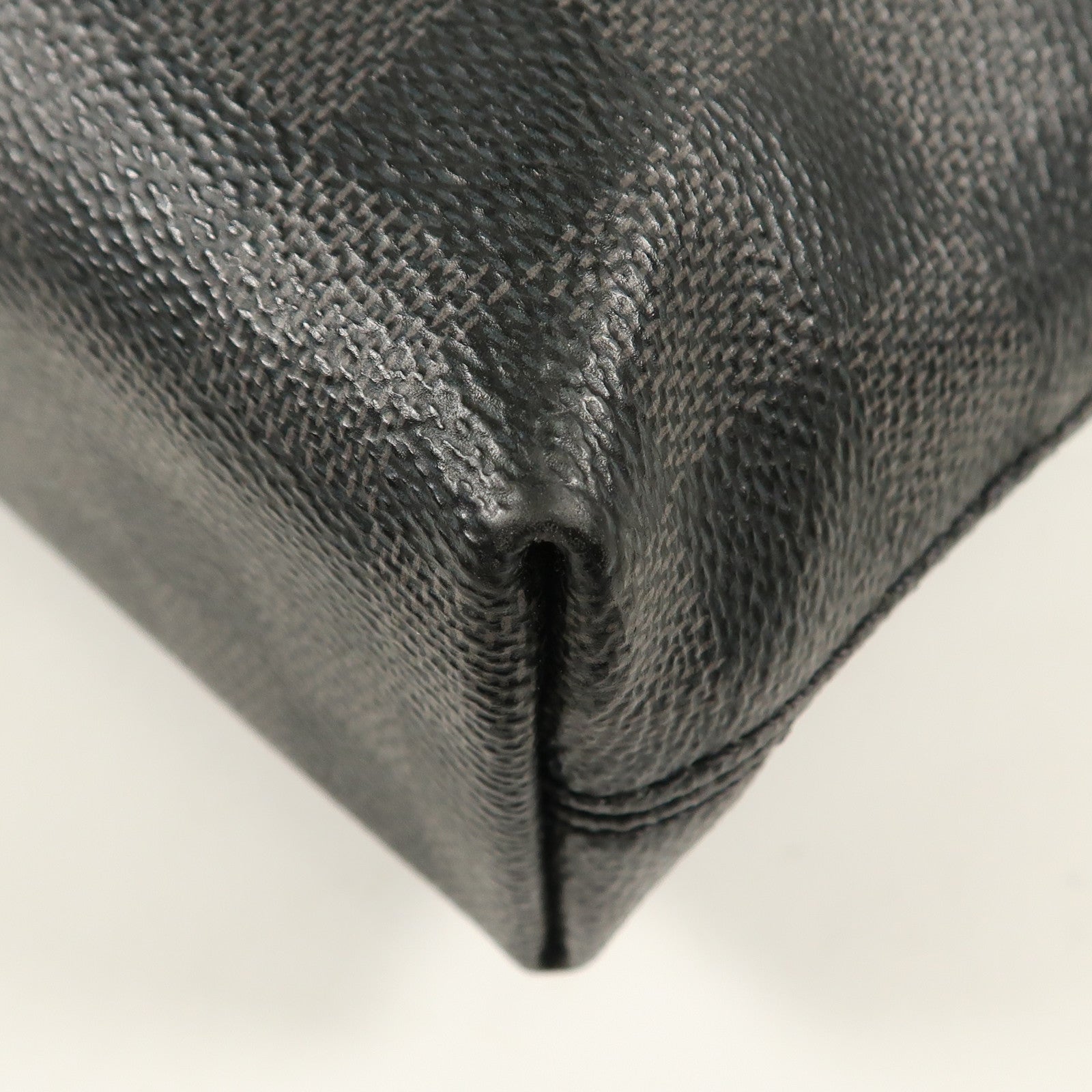 LOUIS VUITTON Damier Porte-Documents Jour銀扣手挽袋