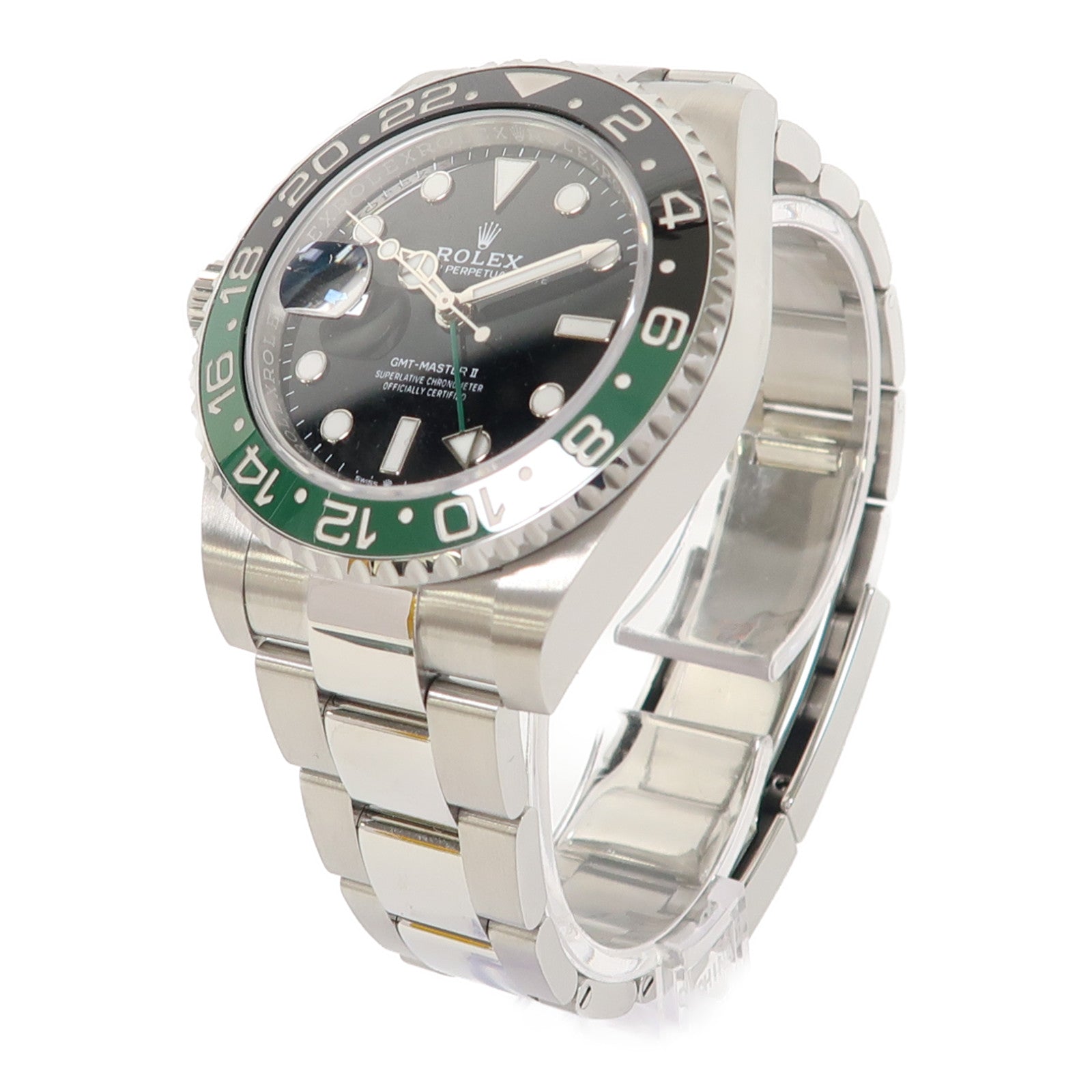 ROLEX GMT MasterⅡ不鏽鋼手錶自動機芯黑色