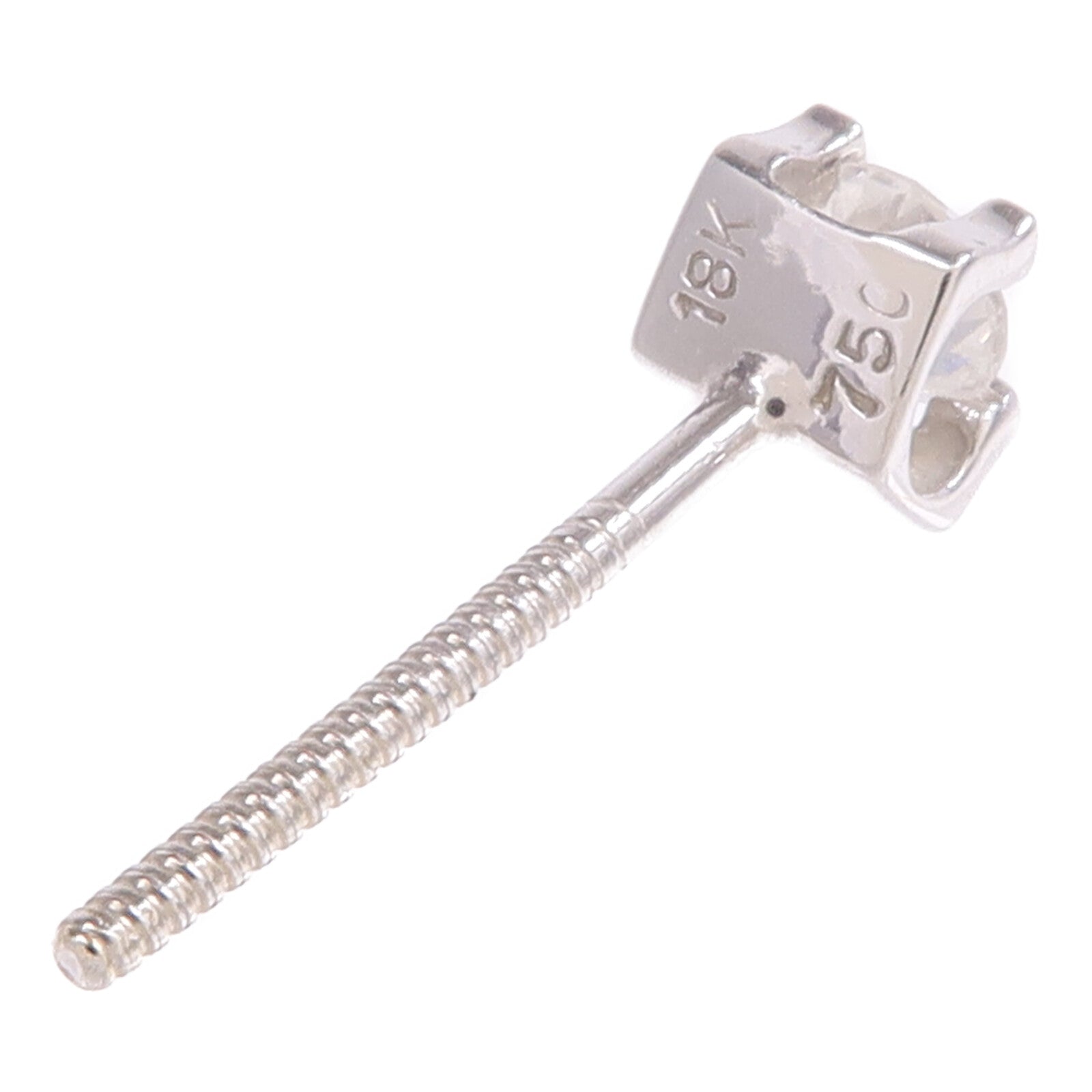 JEWELRY 18K白金Diamond Earrings鑽石耳環