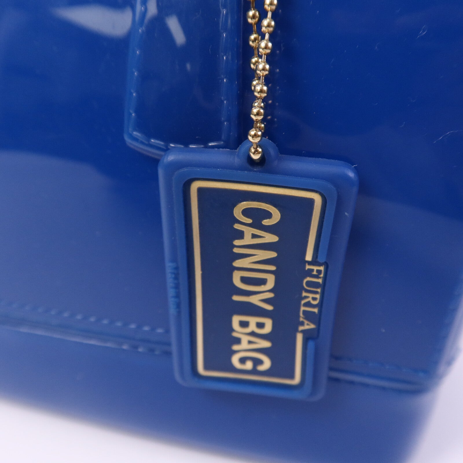 Furla PVC Candy Cookie S Sachel金扣手挽袋