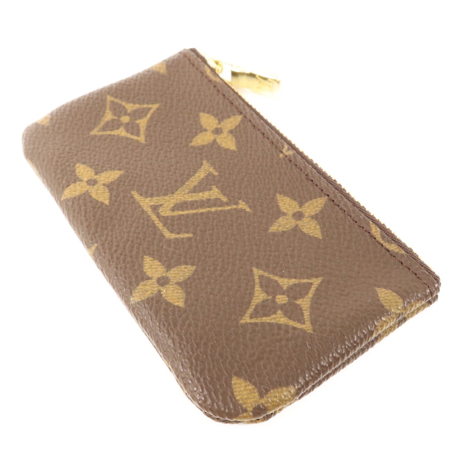 LOUIS VUITTON Monogram Key Pouch金扣鎖匙包