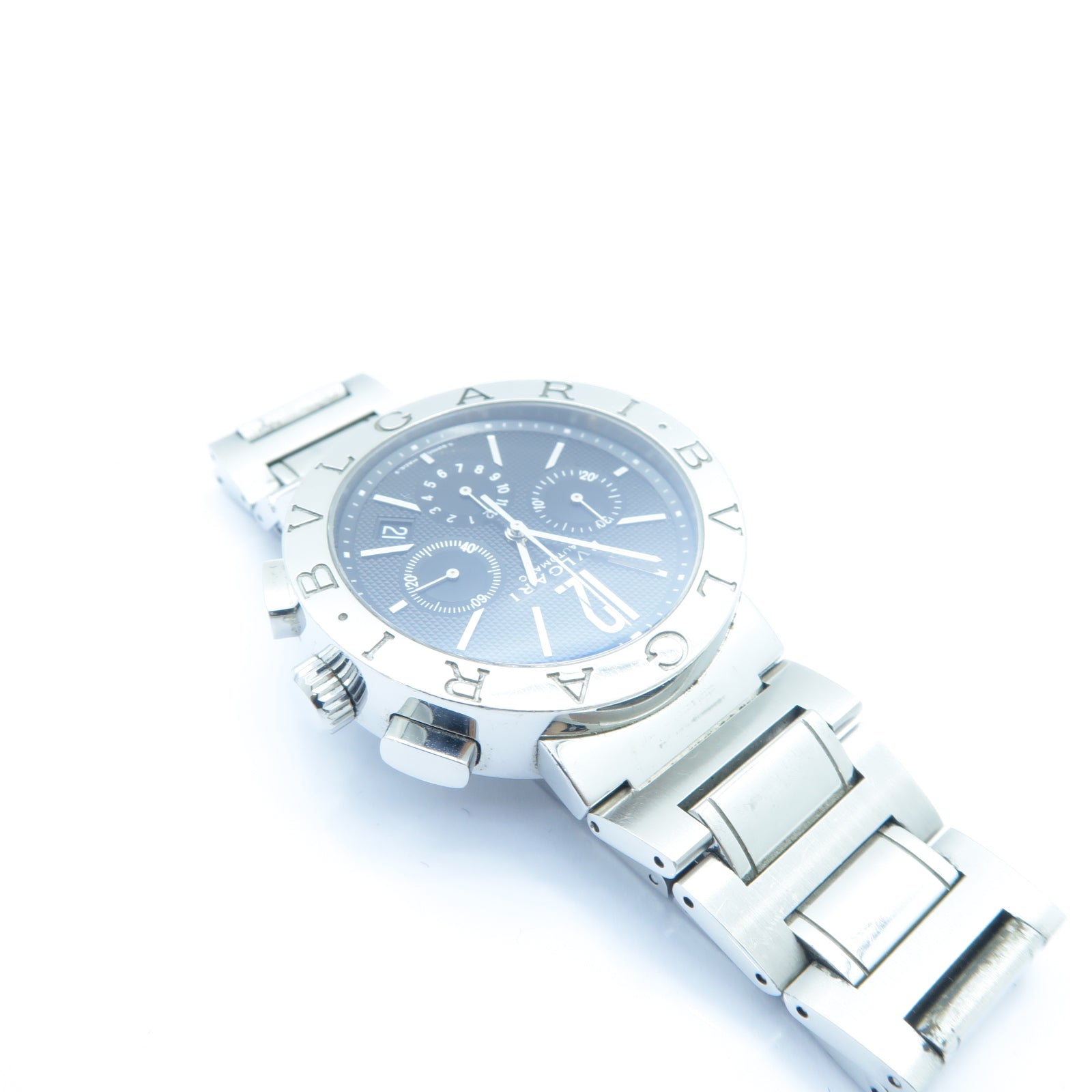 BVLGARI Bvlgari Bvlgari不鏽鋼手錶自動機芯黑色