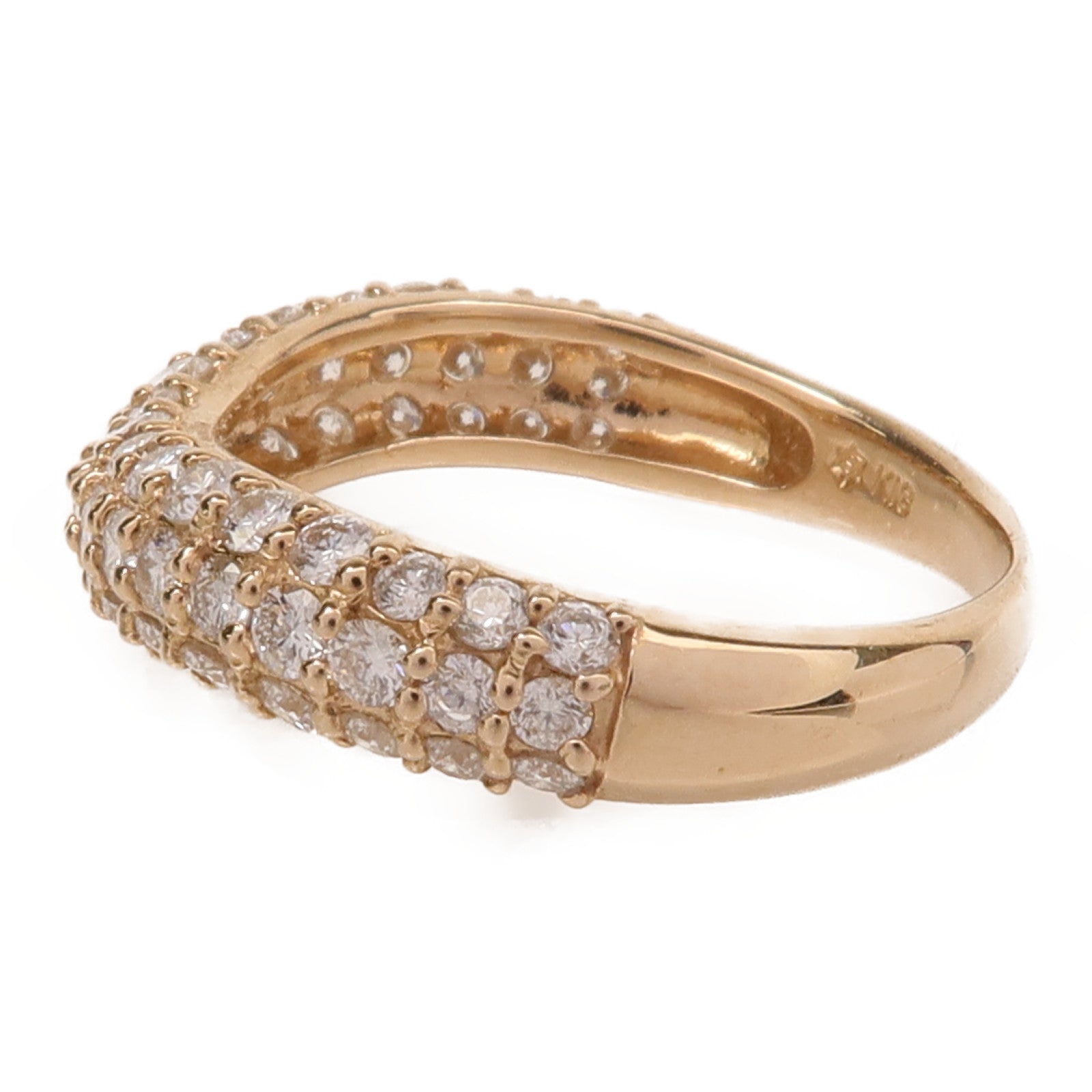 JEWELRY 18K玫瑰金Diamond Ring鑽石戒指US#5.75