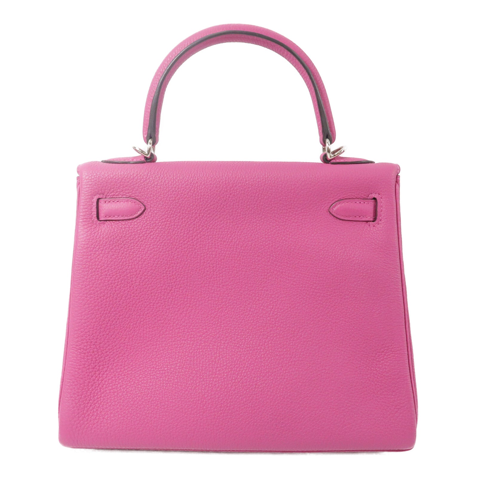 HERMES Togo皮革Kelly 25手挽肩背兩用袋Rose Purple