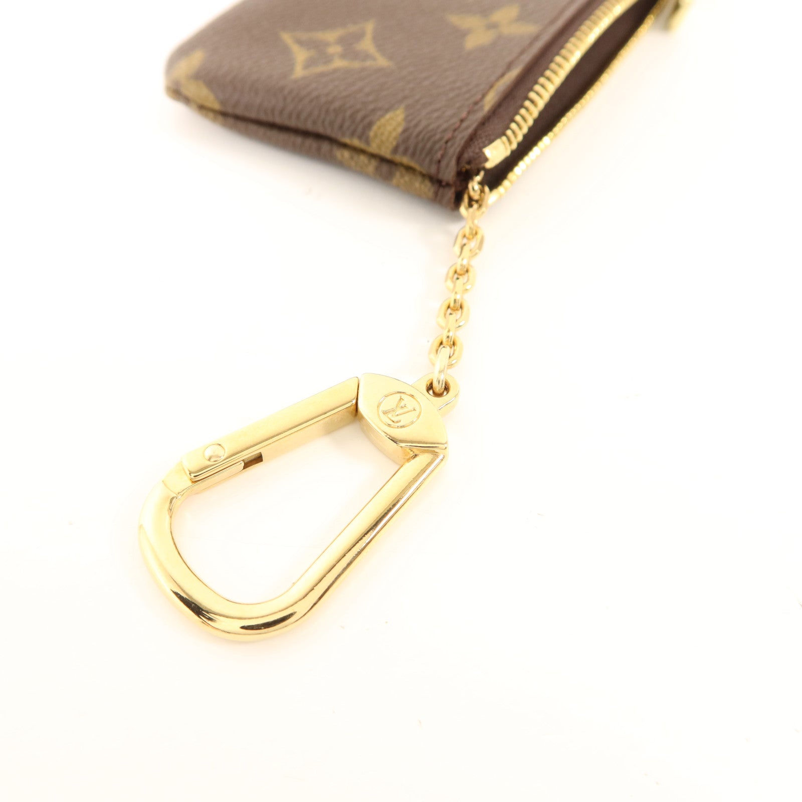 LOUIS VUITTON Monogram Key Pouch金扣鎖匙包